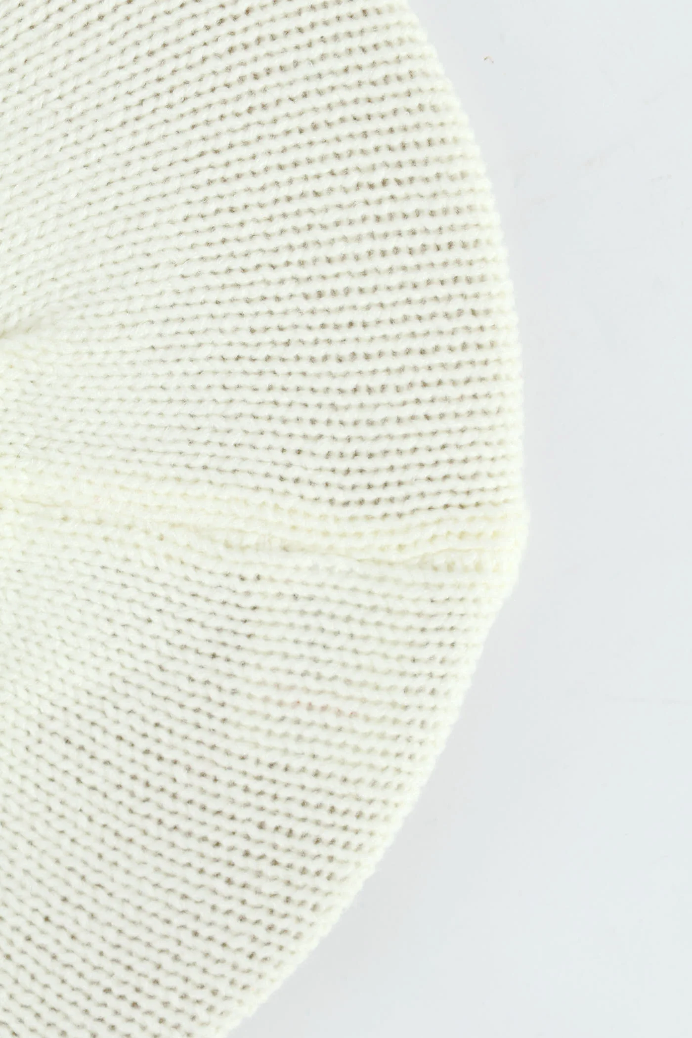 Pre-Girls Beret With Flower - Cream - Image 3