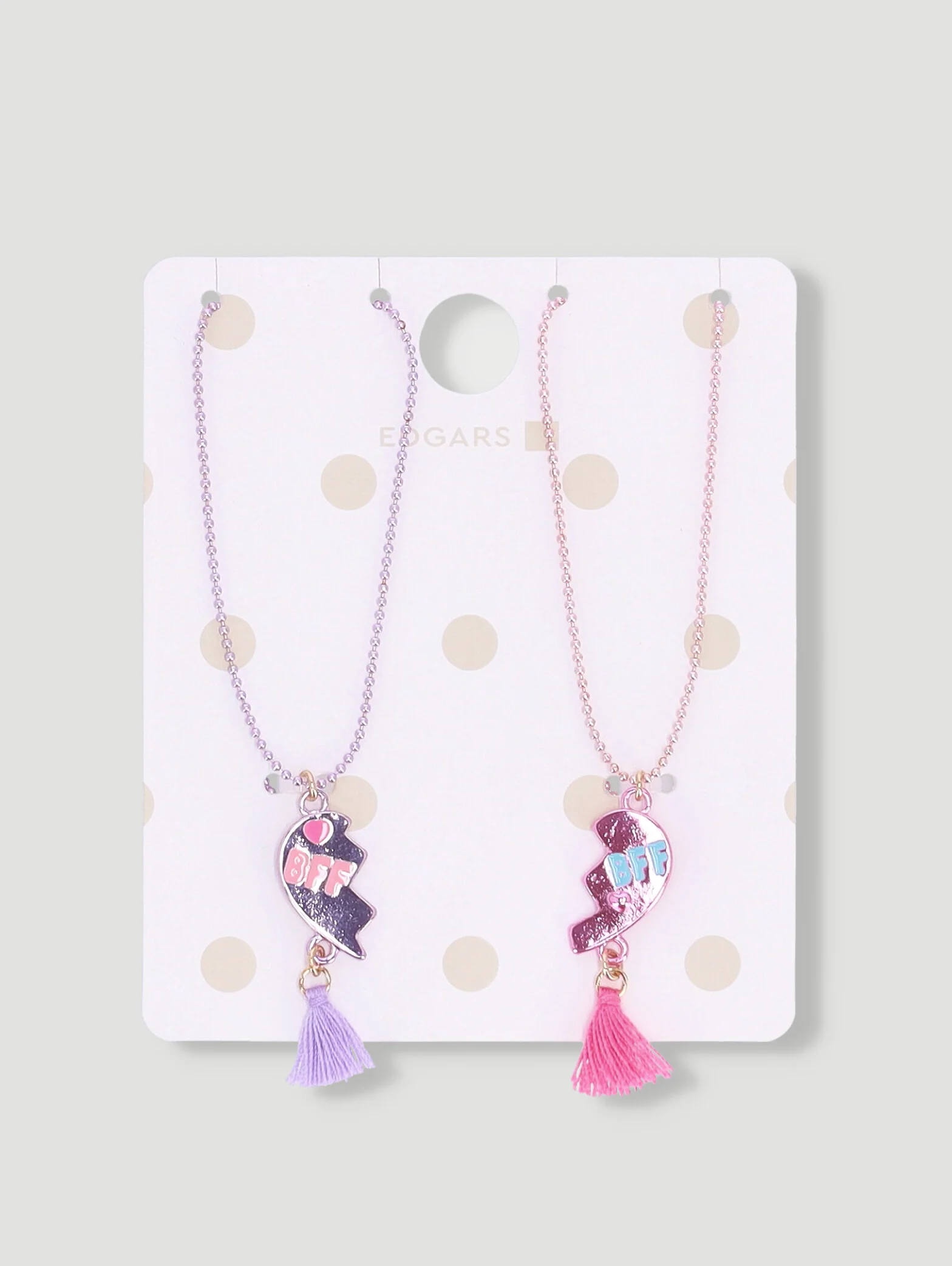 Pre-Girls Bff Tassle Necklaces - Image 2