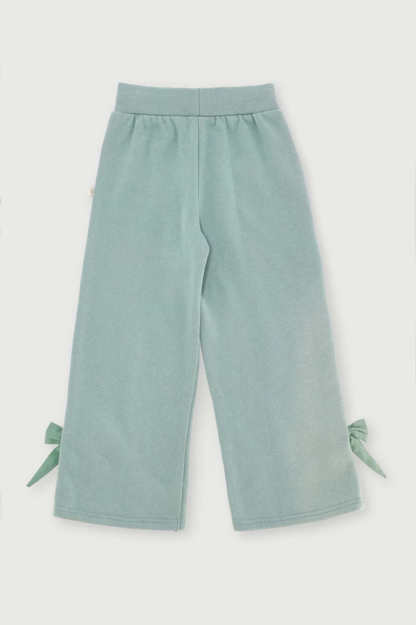 Pre-Girls Bow Jogger - Sage - Image 2
