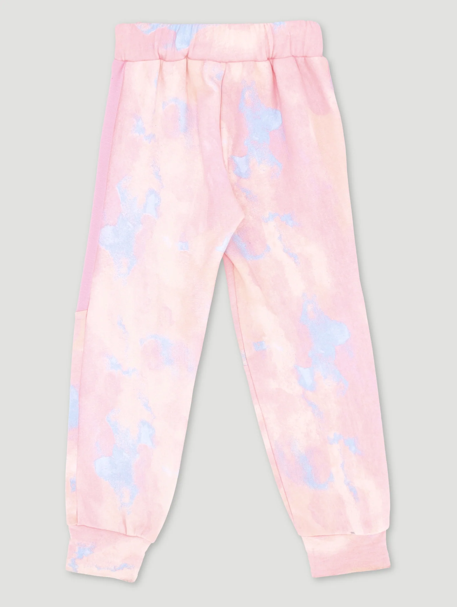 Pre-Girls Brushed Fleece Bottoms - Light Pink - Image 2