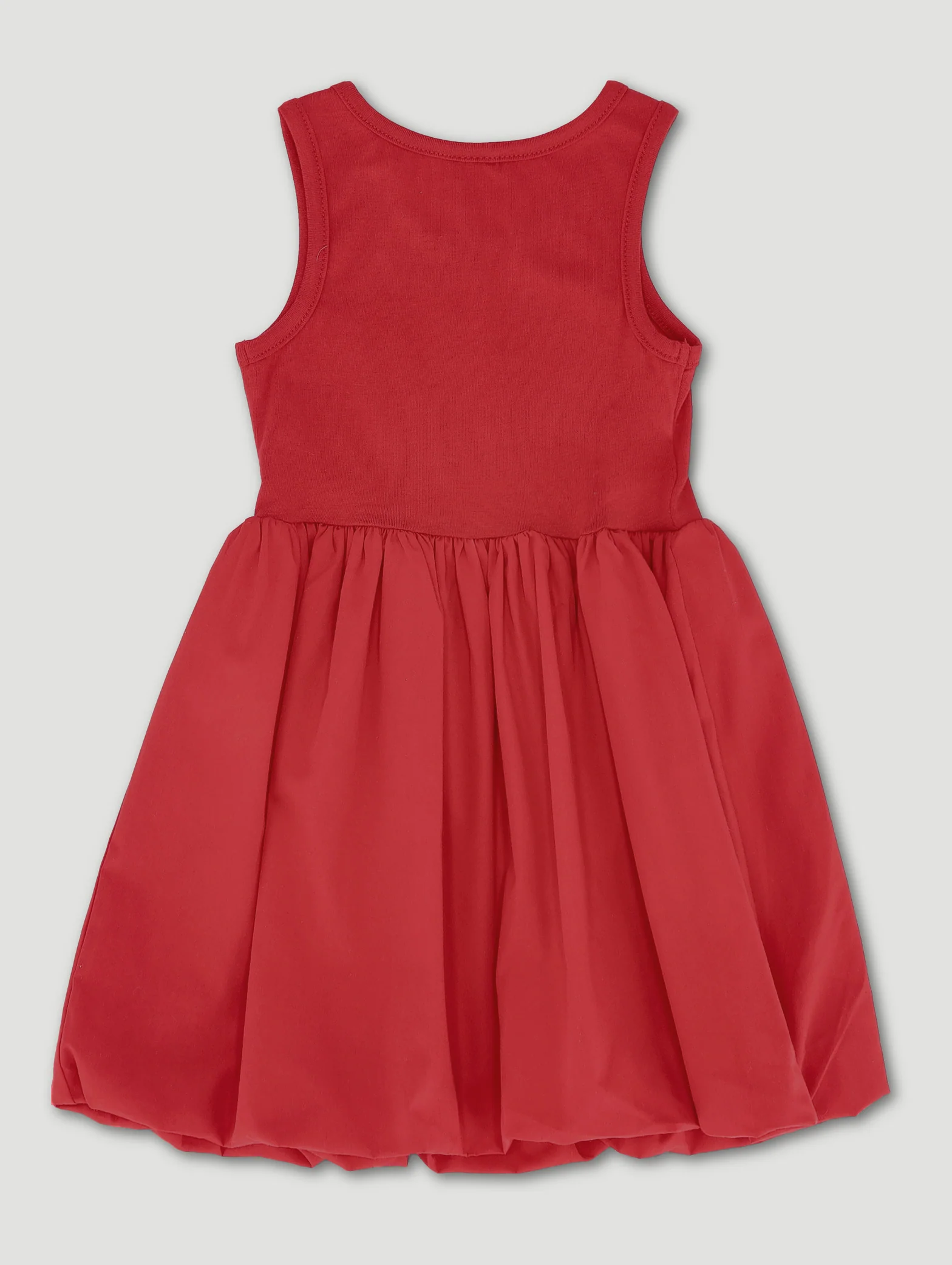 Pre-Girls Bubble Valentines Dress - Red - Image 2