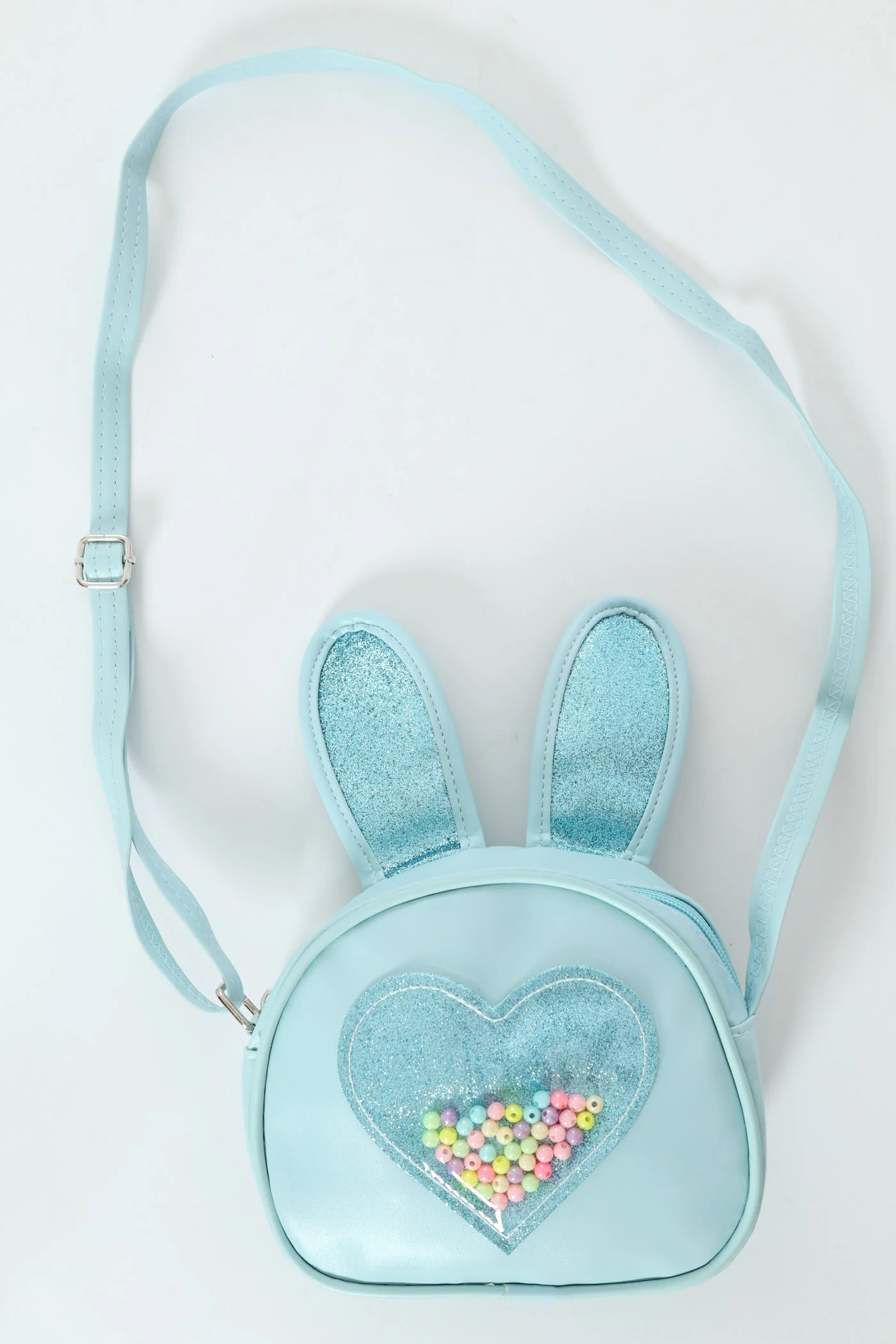 Pre-Girls Bunny Ears Slingbag - Blue - Image 4