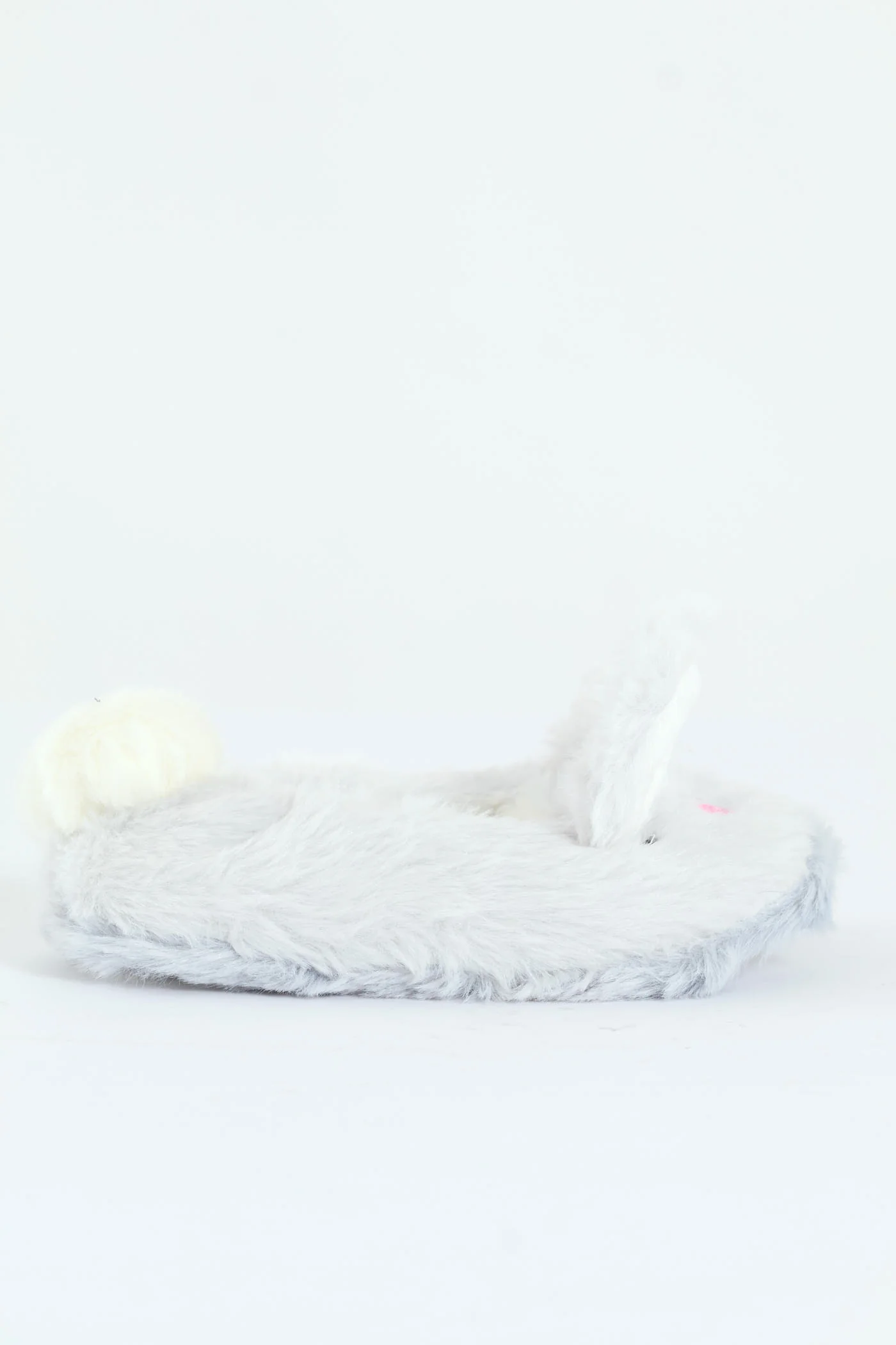 Pre-Girls Bunny Slipper - Grey - Image 2