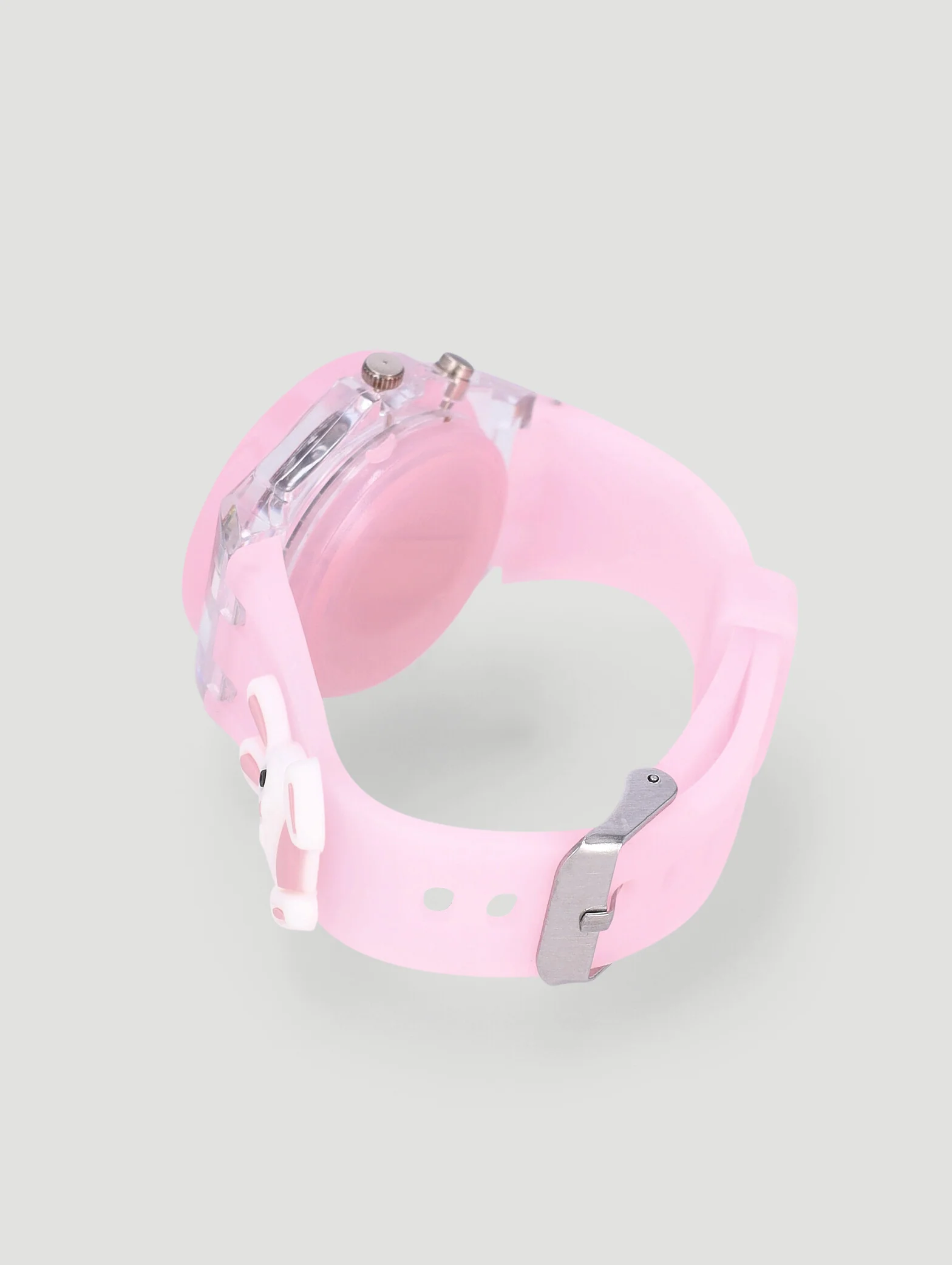 Pre-Girls Bunny Watch And Bracelet Set - Pink - Image 2