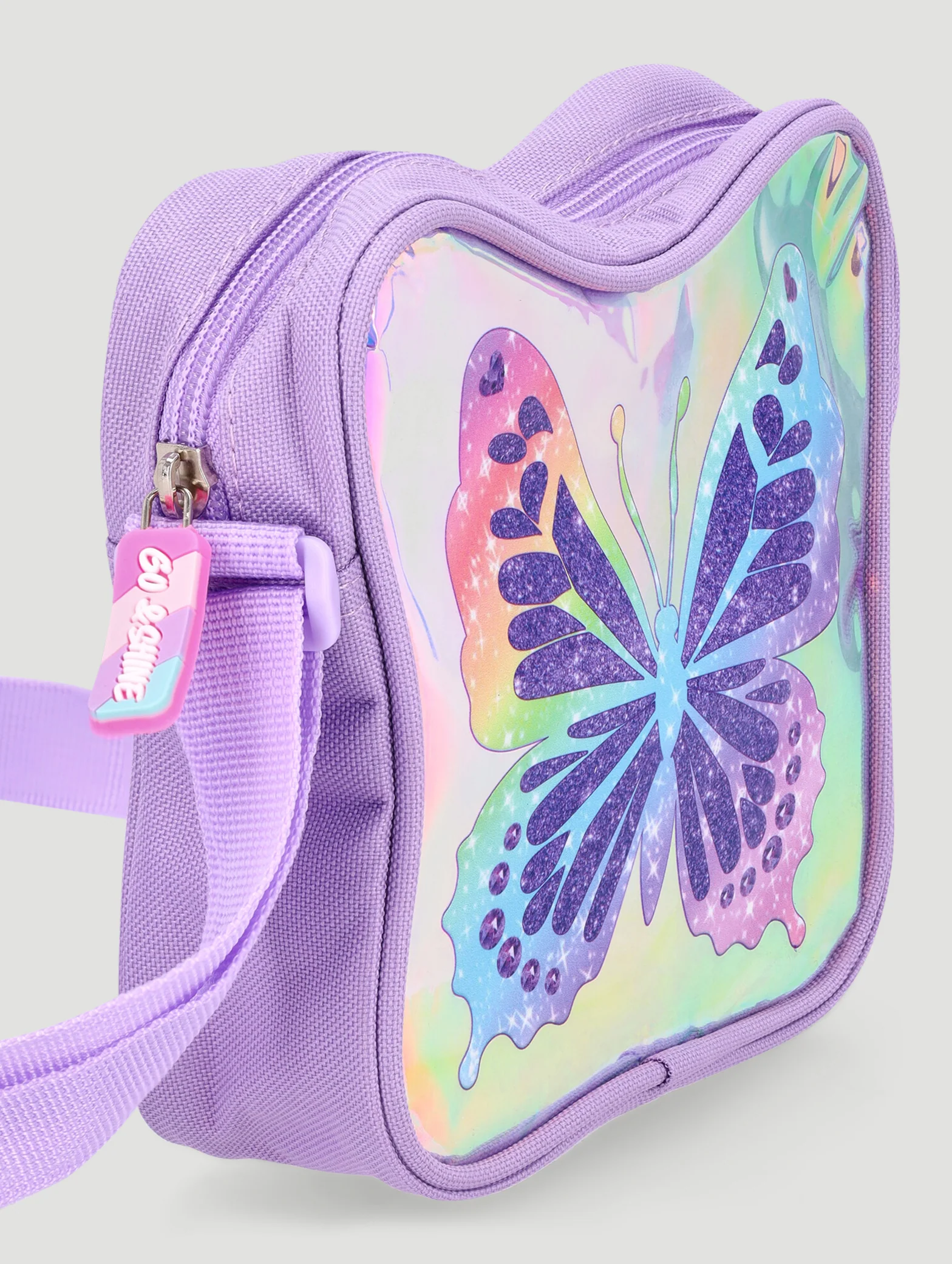 Pre-Girls Butterfly Sling Bag - Multi - Image 2