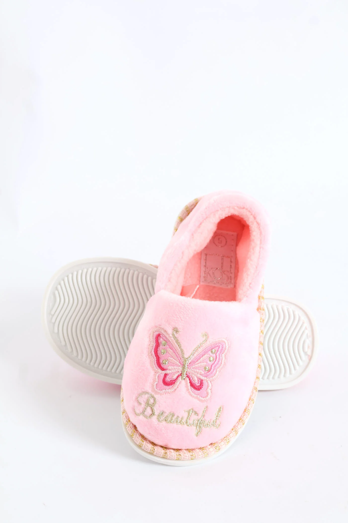 Butterfly Stokie Slipper - Pink - Image 6