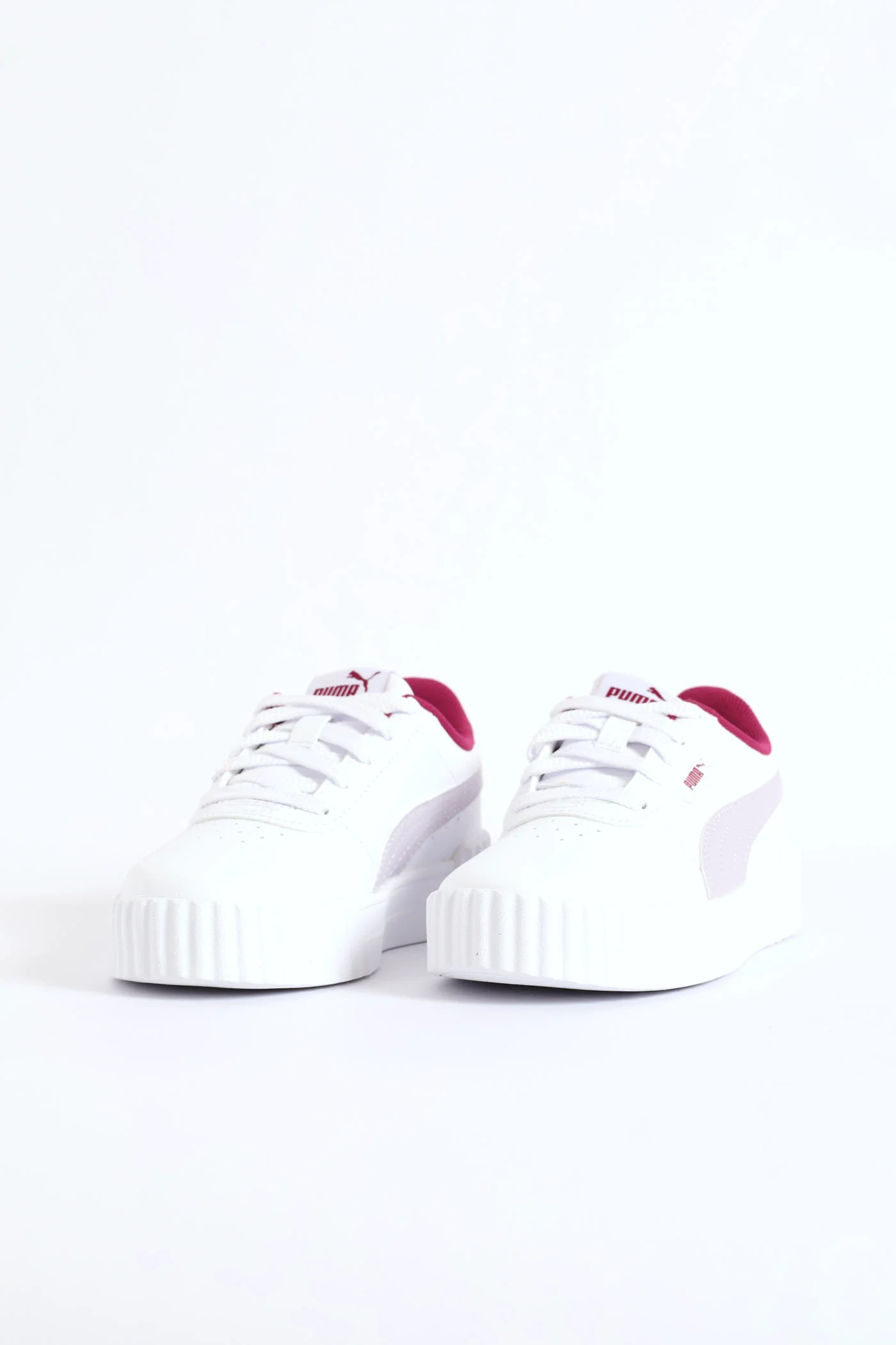 Pre-Girls Carina 3.0 Sneaker - White/Berry - Image 3