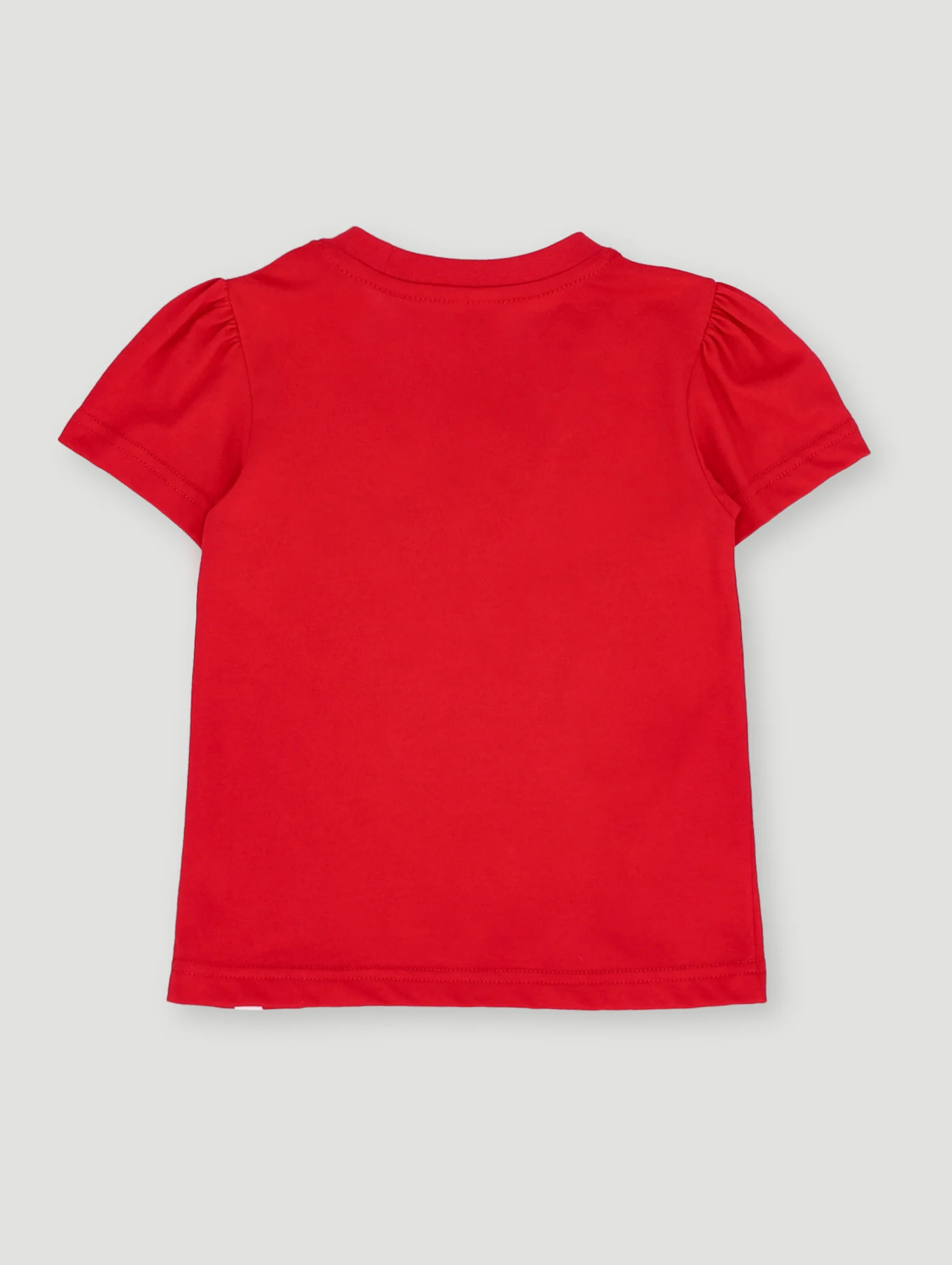 Pre- Girls Cherry Chest Top - Red - Image 2