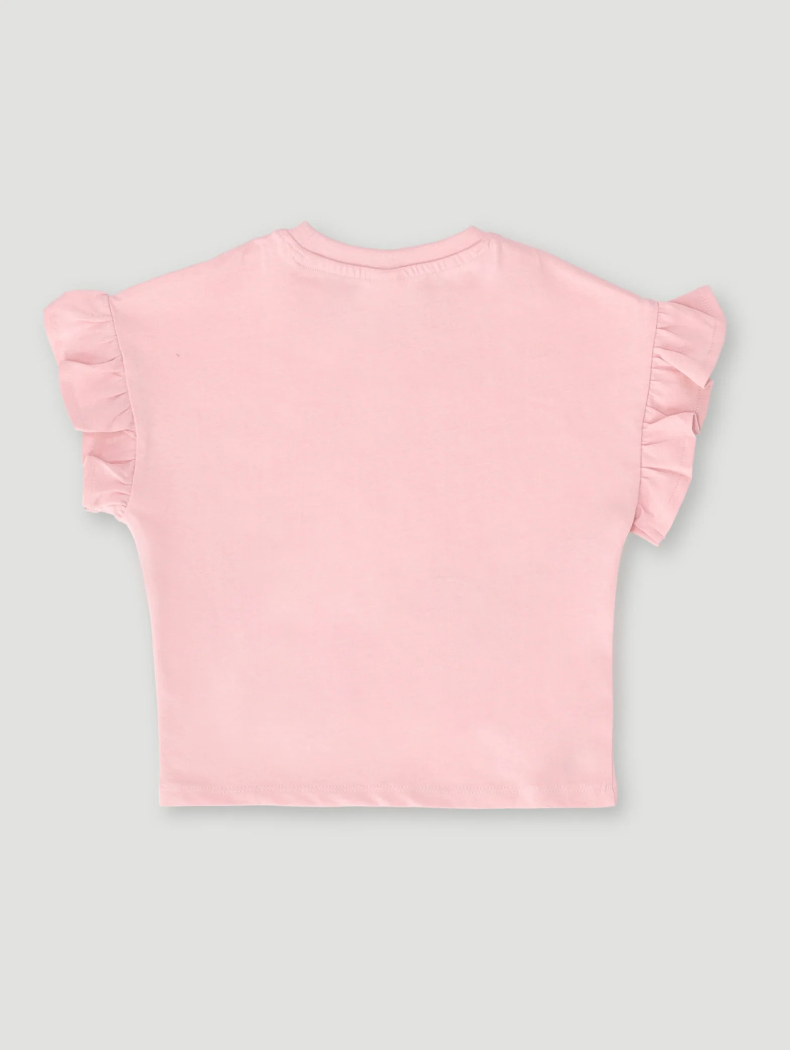 Pre-Girls Cherry Sequins Tee - Pink - Image 2