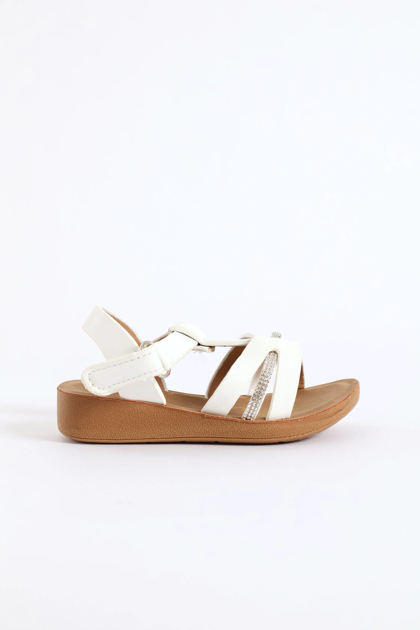 Pre-Girls Comfort Sandal - White - Image 2