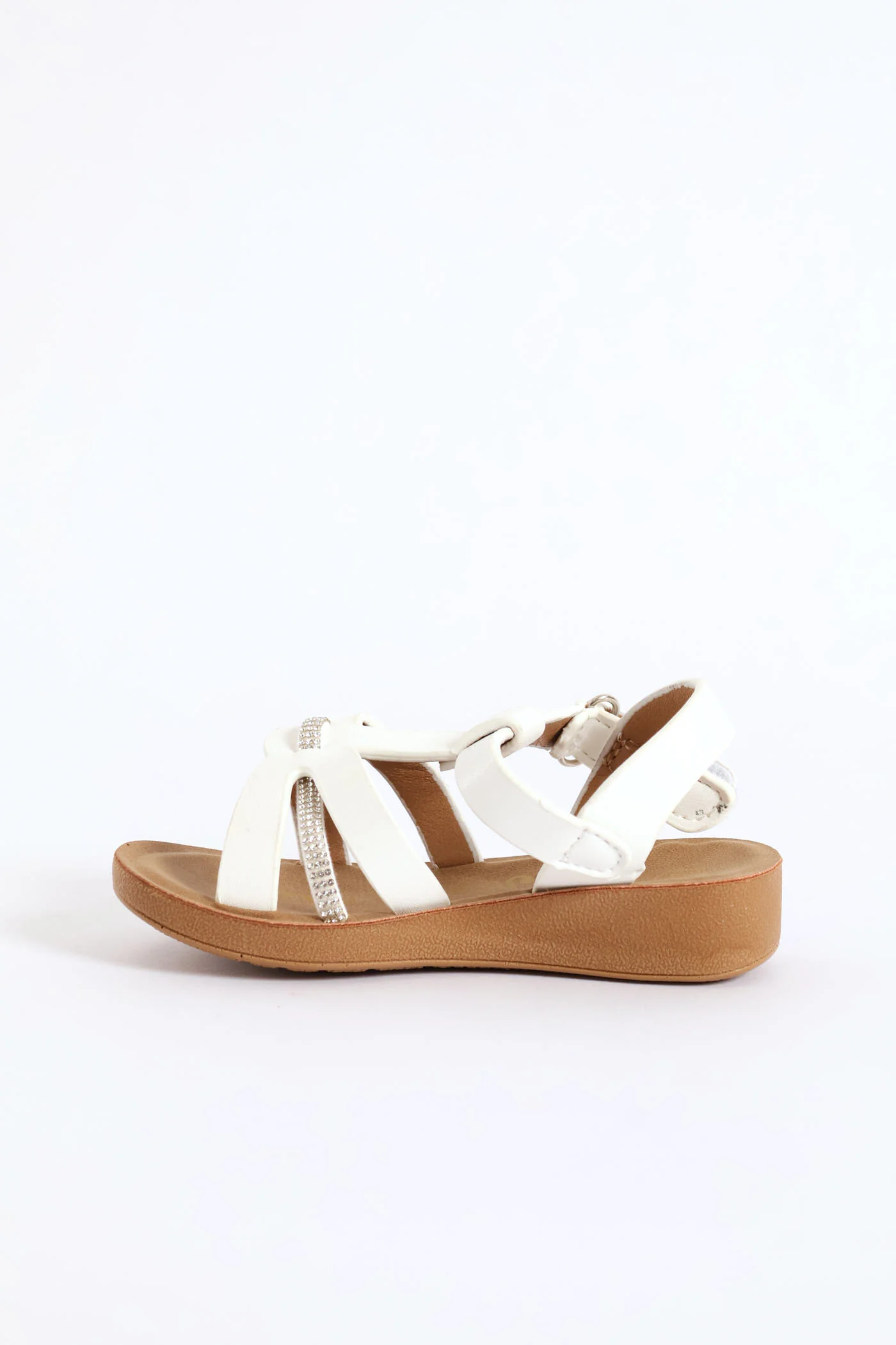 Pre-Girls Comfort Sandal - White - Image 3
