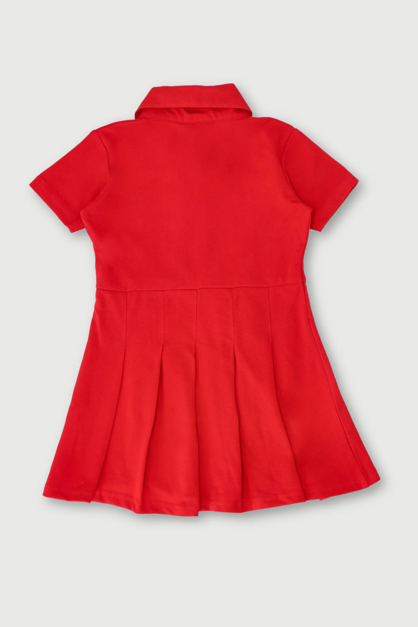 Pre-Girls Contessa Golfer Dress - Red - Image 2