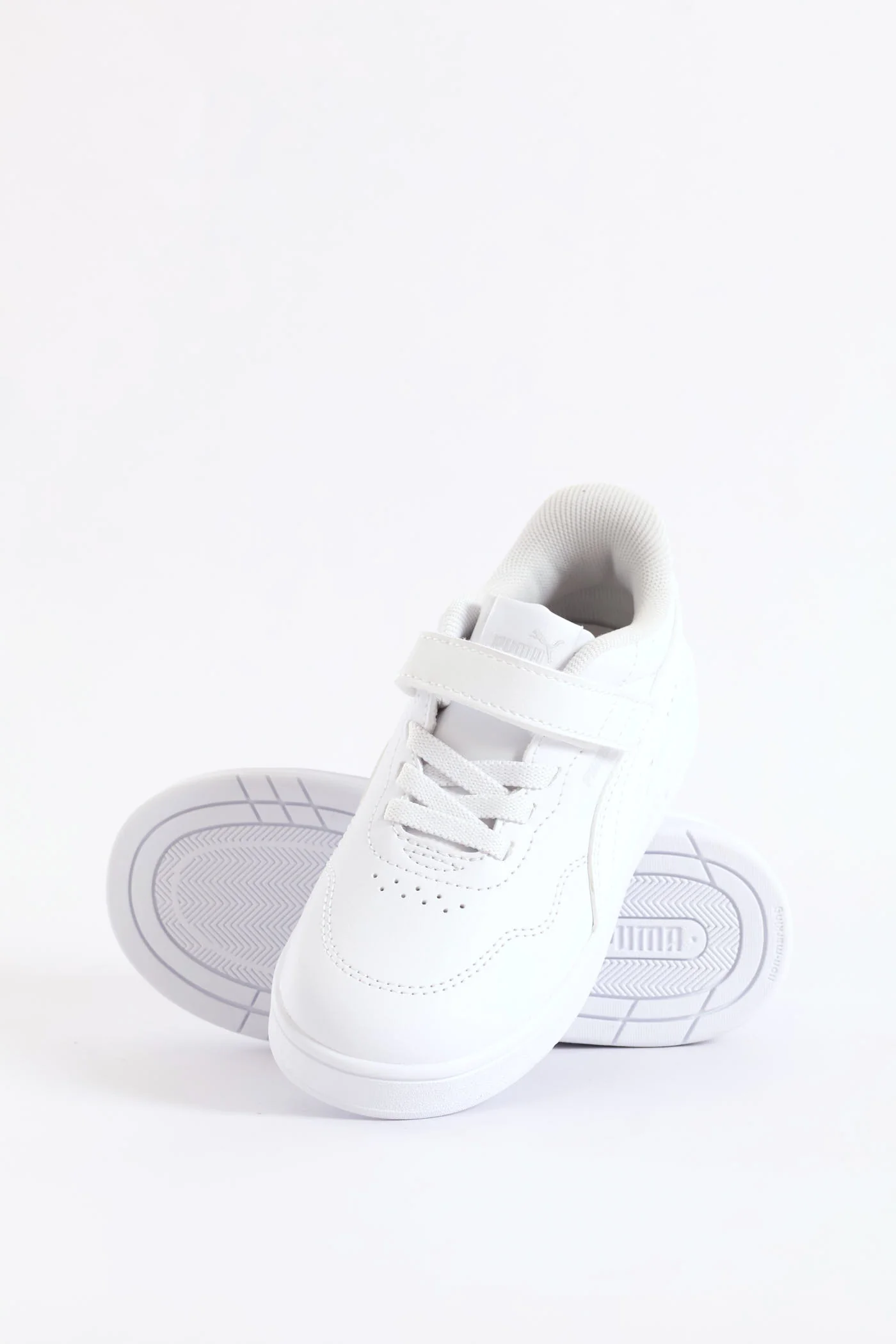 Pre-Girls Court Lally Ac+ Sneaker - White - Image 5