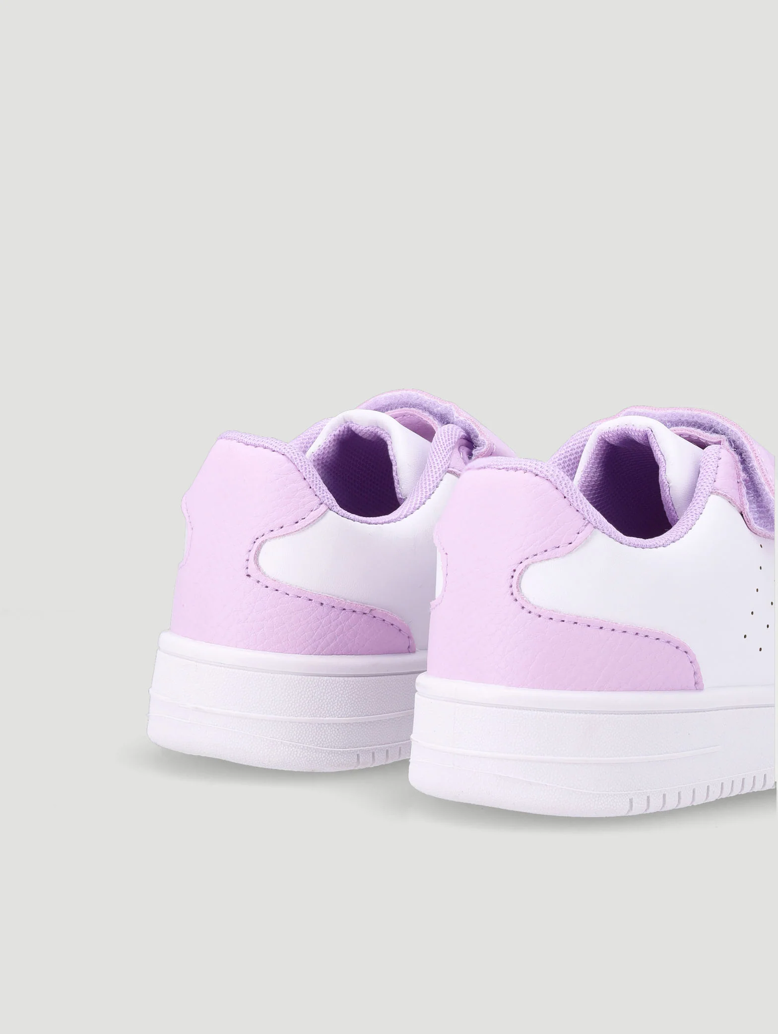 Pre-Girls Court Sneaker - Lilac - Image 7