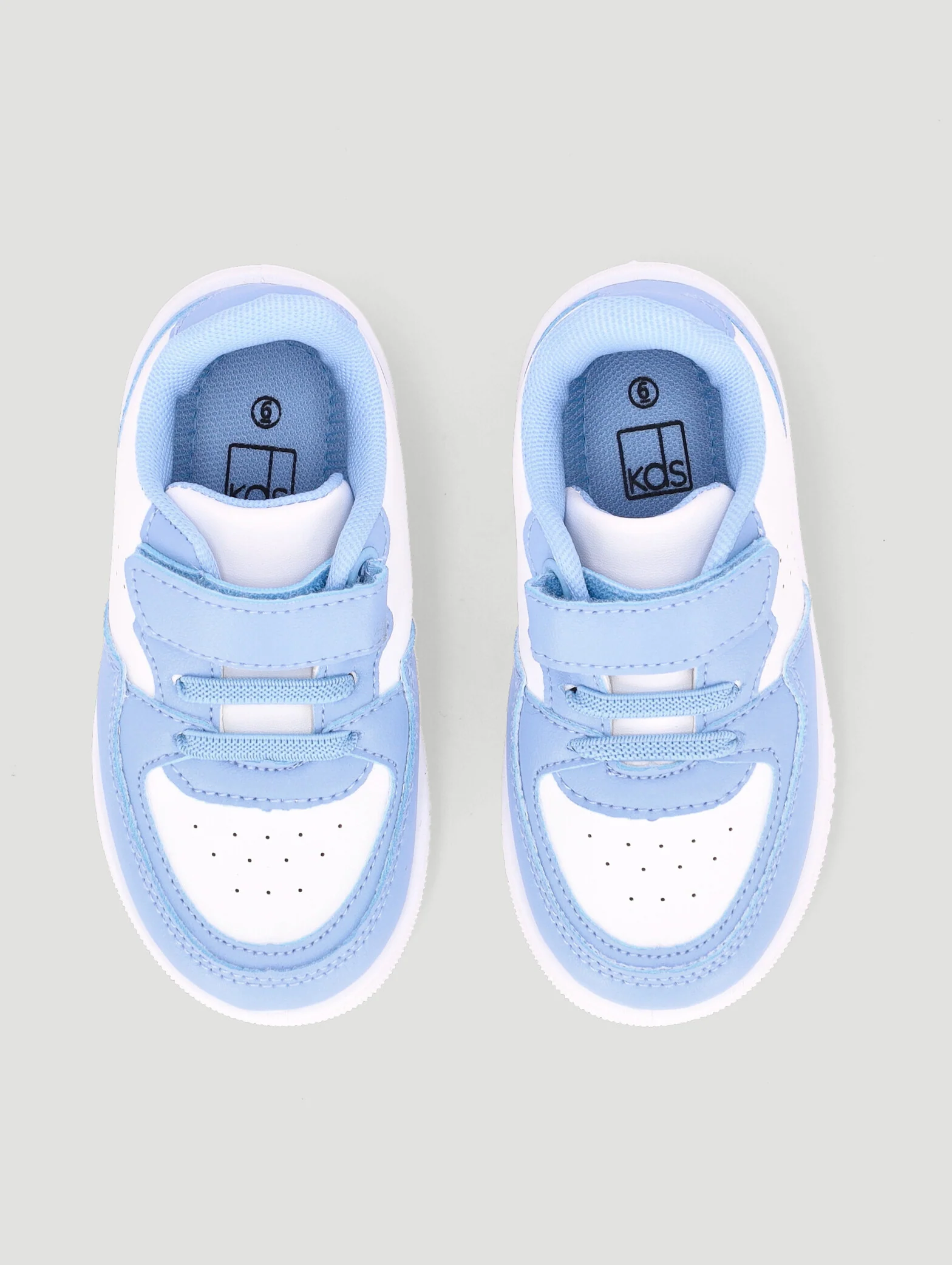 Pre-Girls Court Sneaker - Periwinkle - Image 2
