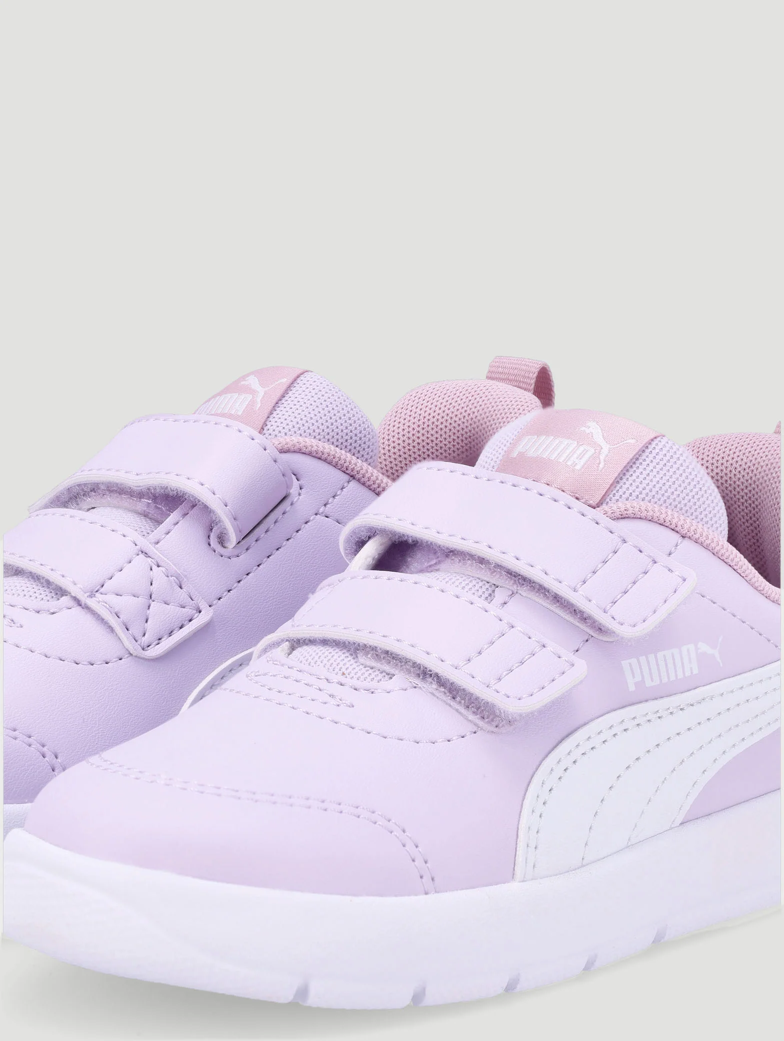 Pre-Girls Courtflex V3 V Sneaker - Lilac - Image 2