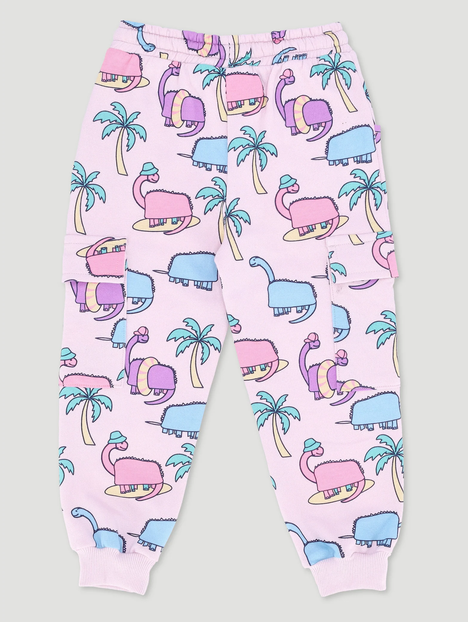 Pre-Girls Danasoli Cargo Print Jogger - Lilac - Image 2