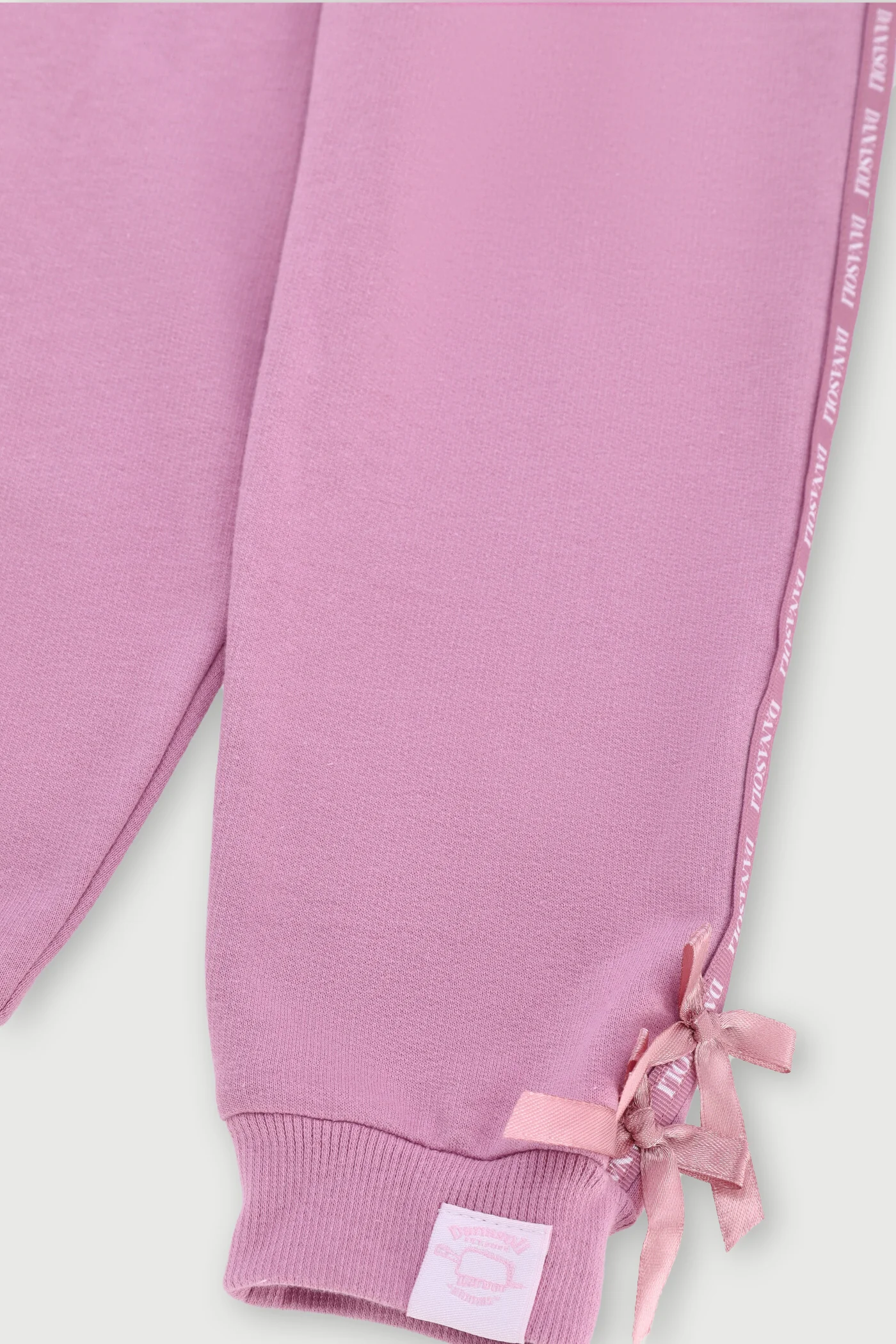 Pre-Girls Danasoli Fleece Jogger - Mauve - Image 2