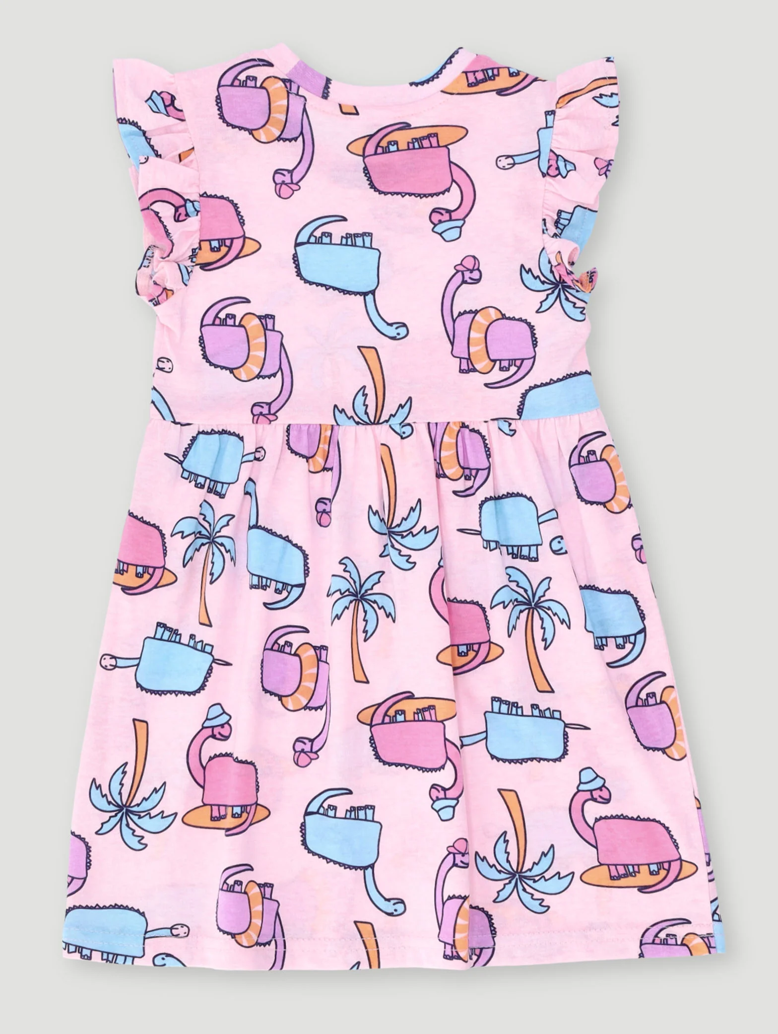 Pre-Girls Danasoli Skater Dress - Multi - Image 2