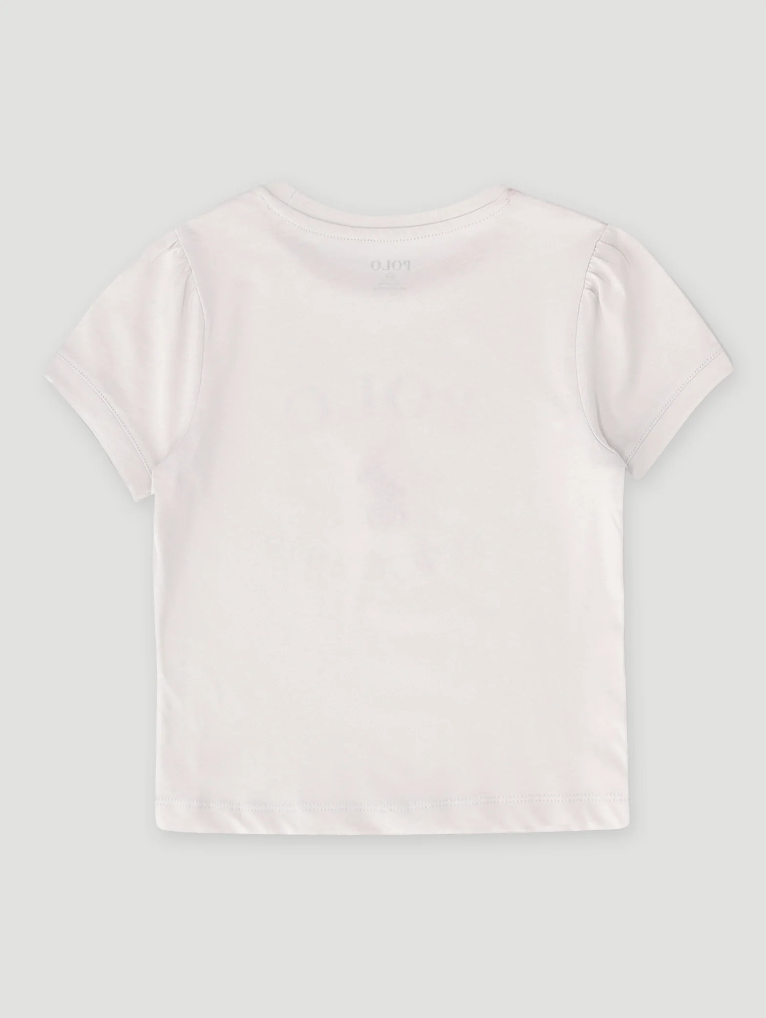Pre-Girls Daniela Printed Tee - Grey - Image 2