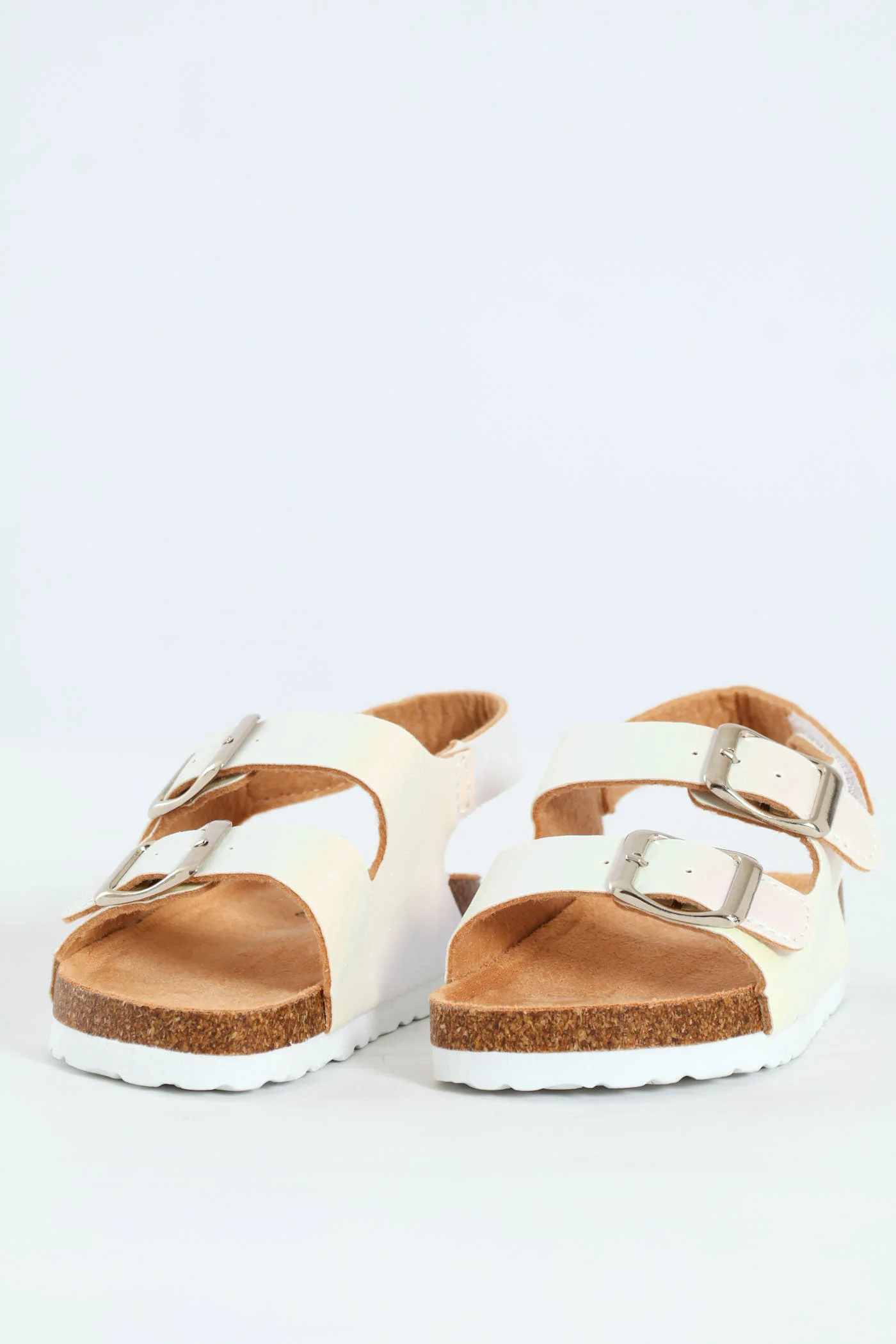 Pre-Girls Double Buckle Health Sandal - Multi - Image 4