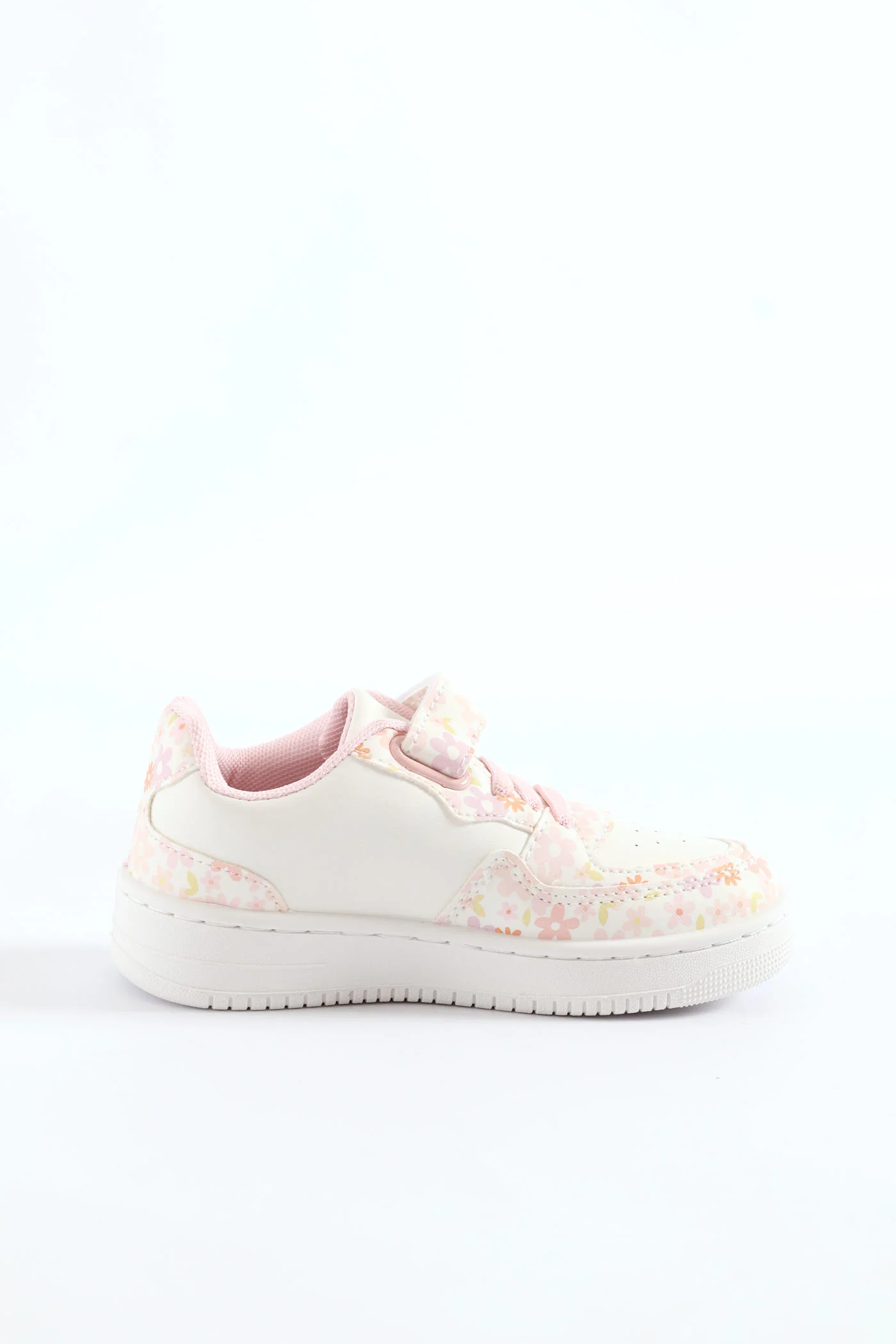 Pre-Girls Floral Court Sneaker - Pink - Image 4