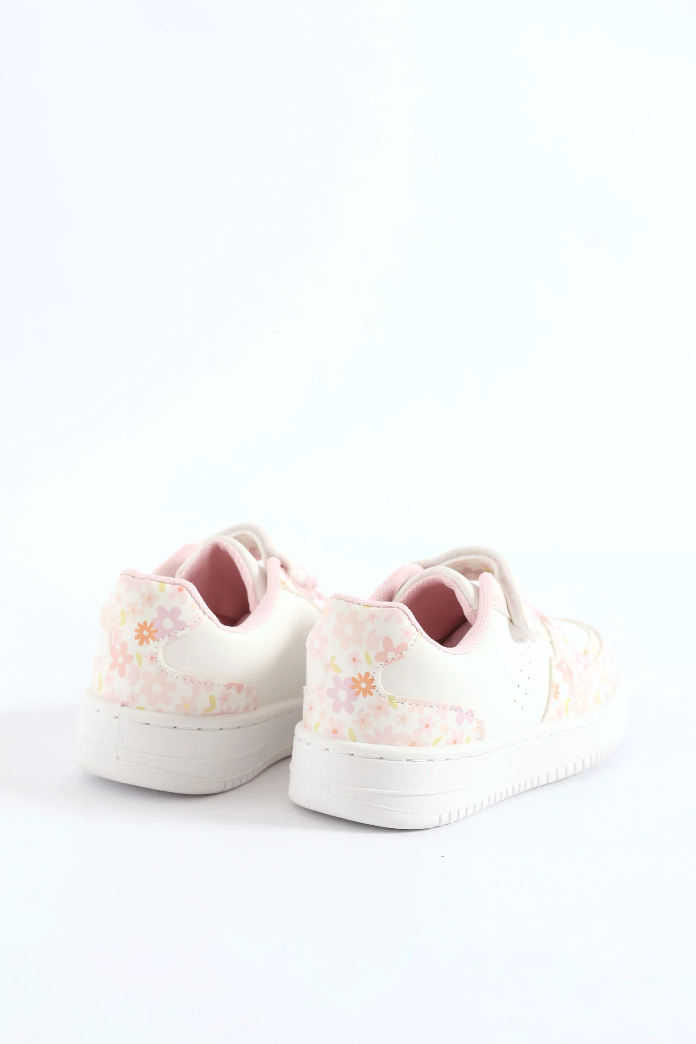 Pre-Girls Floral Court Sneaker - Pink - Image 6