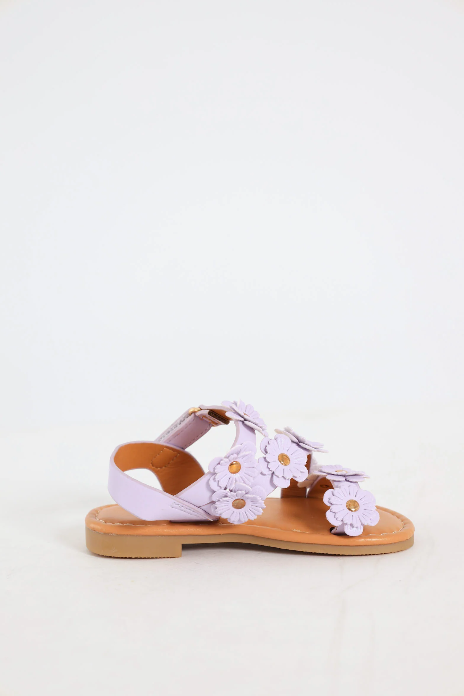 Pre-Girls Flower Sandal - Lilac - Image 2