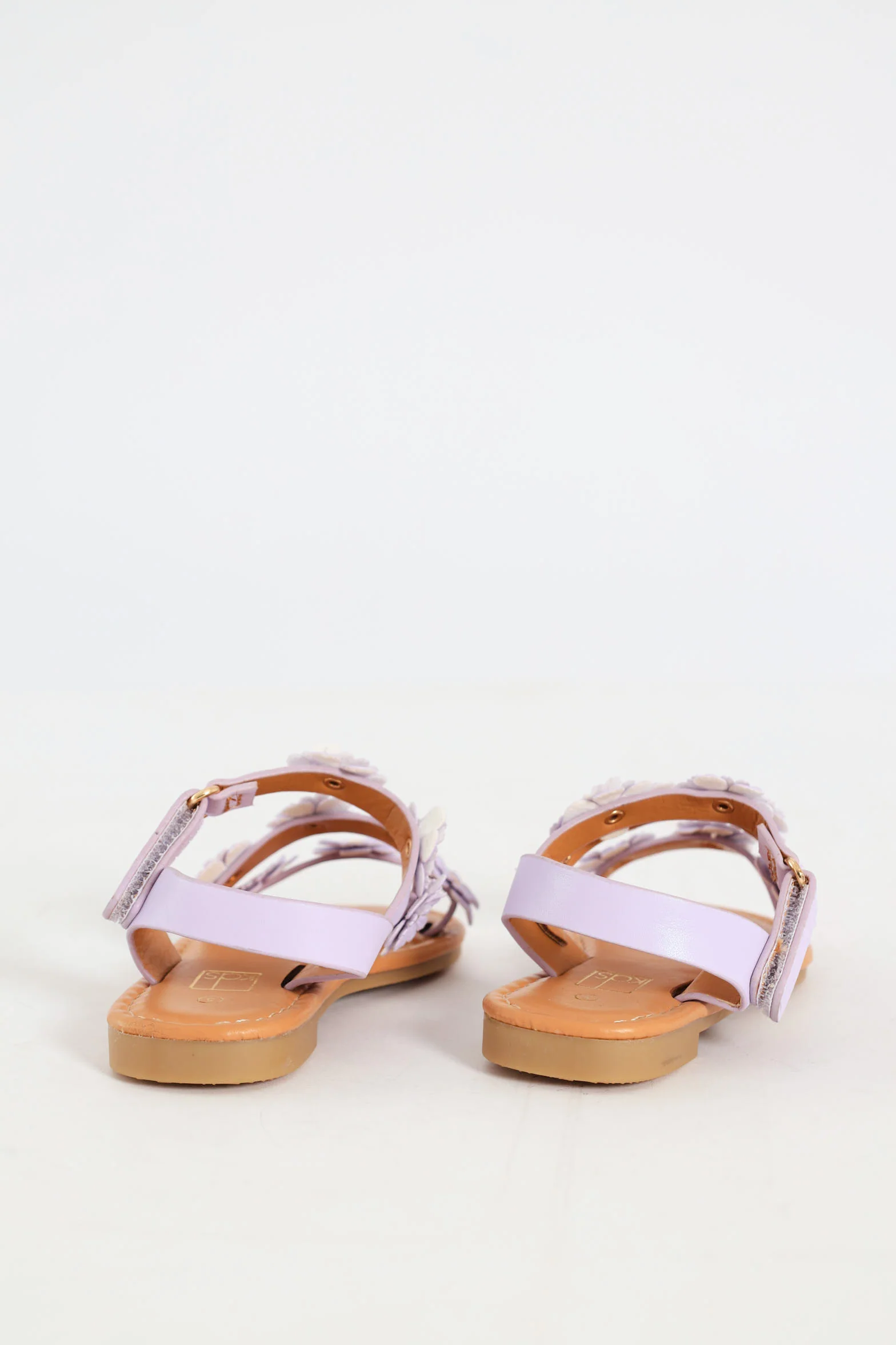 Pre-Girls Flower Sandal - Lilac - Image 5