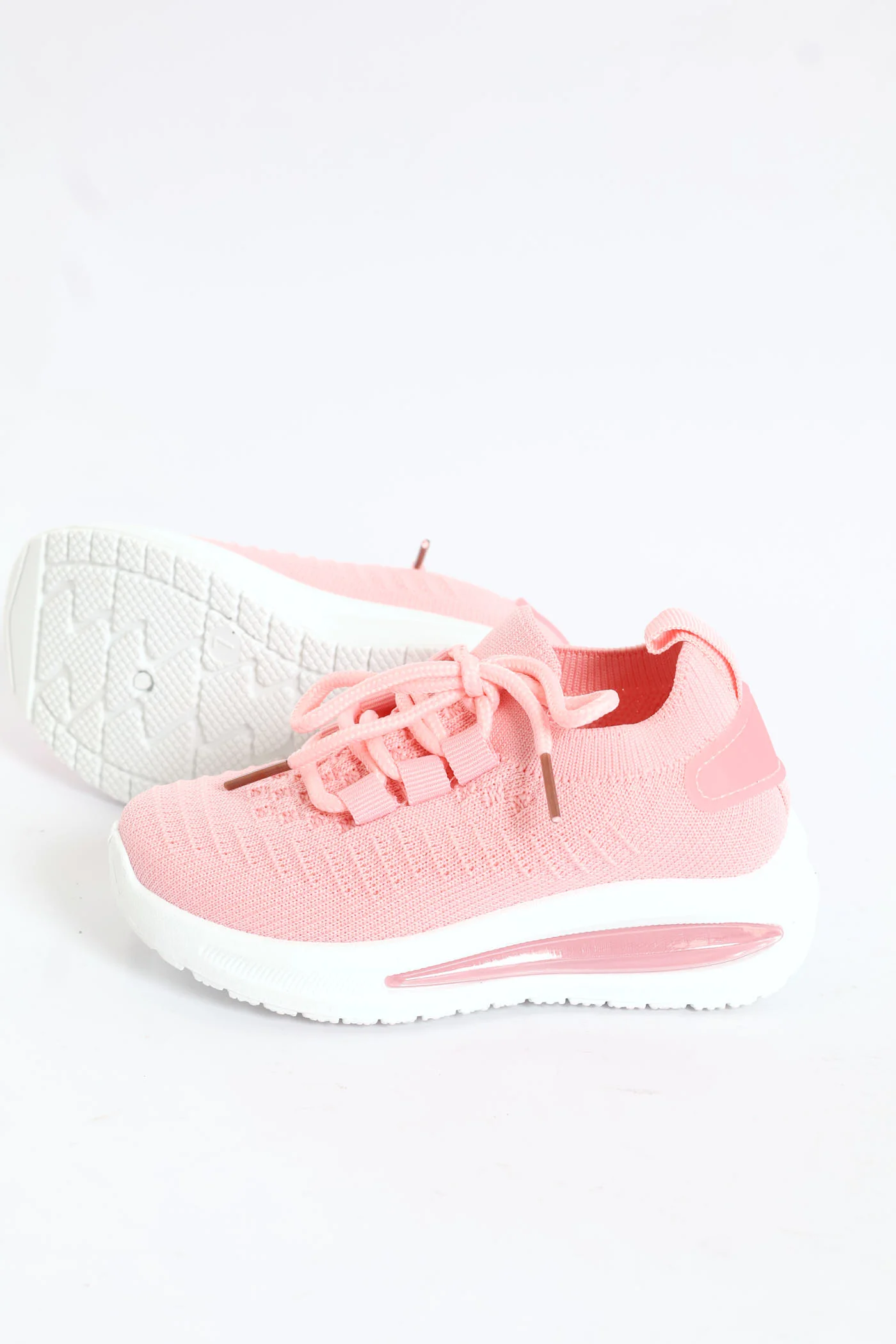 Pre-Girls Flyknit Trainer - Pink - Image 2