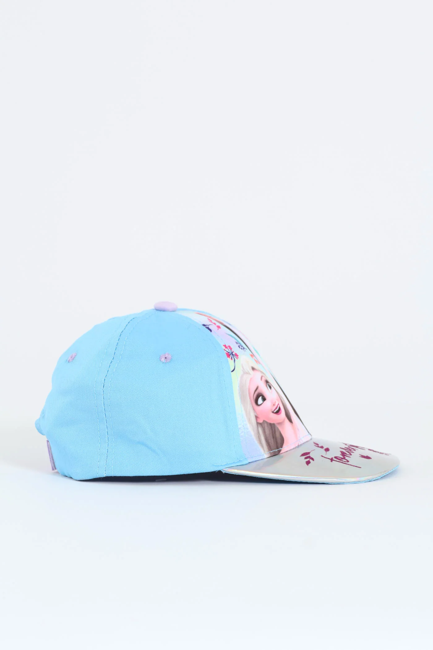 Pre-Girls Frozen Forever Sisters Cap - Blue - Image 3