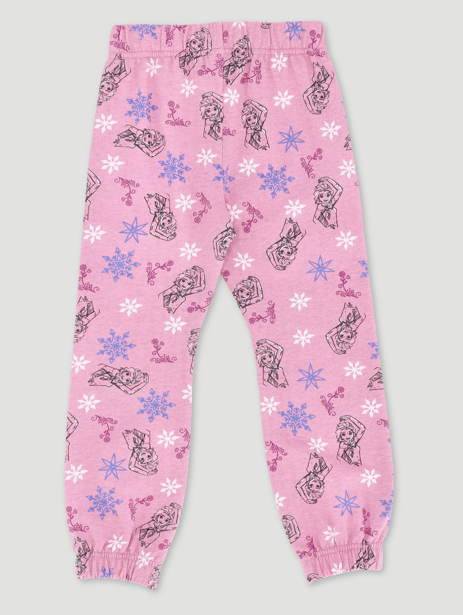 Pre-Girls Frozen Print Jogger - Lilac - Image 2