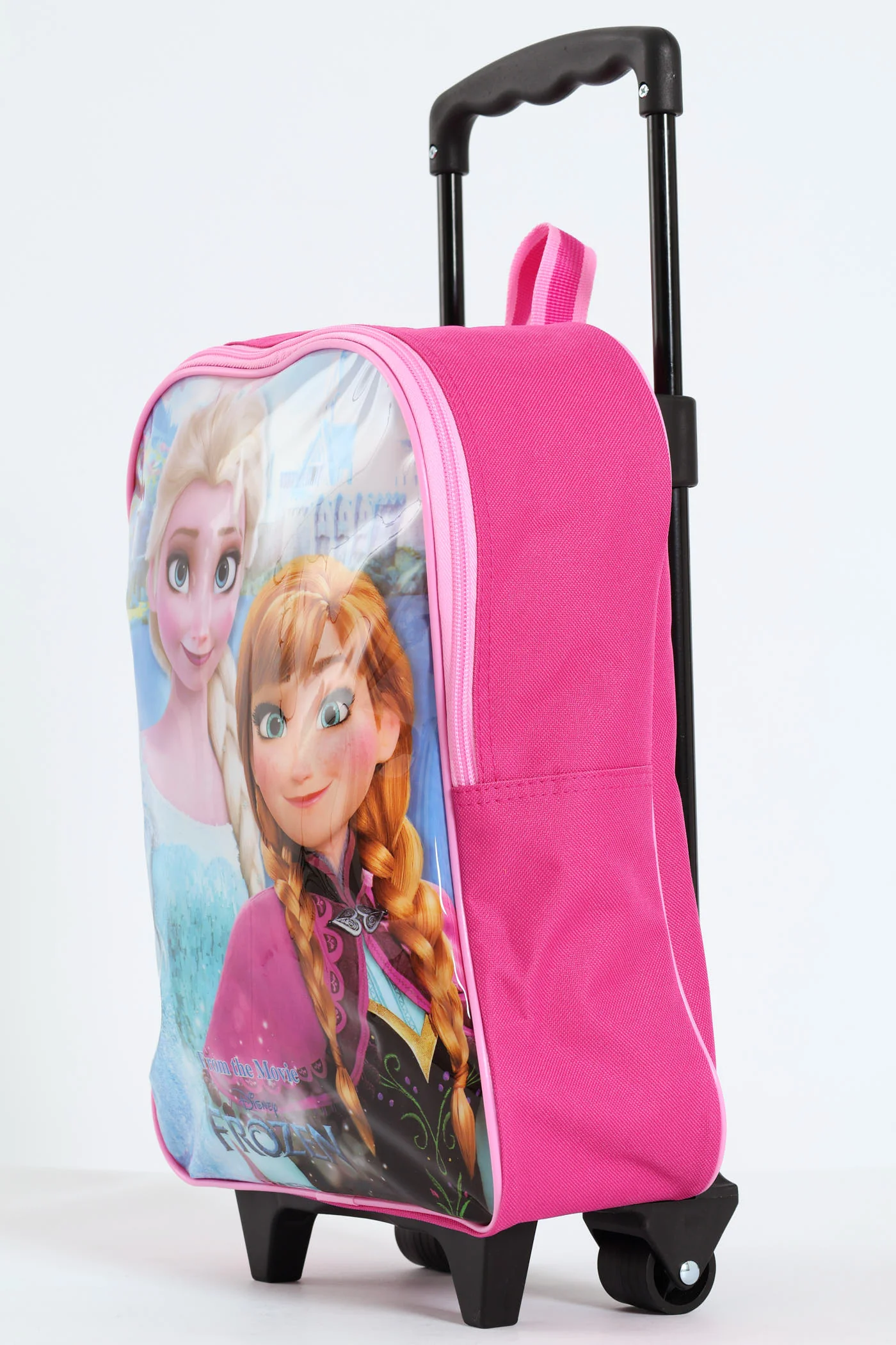 Pre-Girls Frozen Trolley Bag - Pink - Image 3