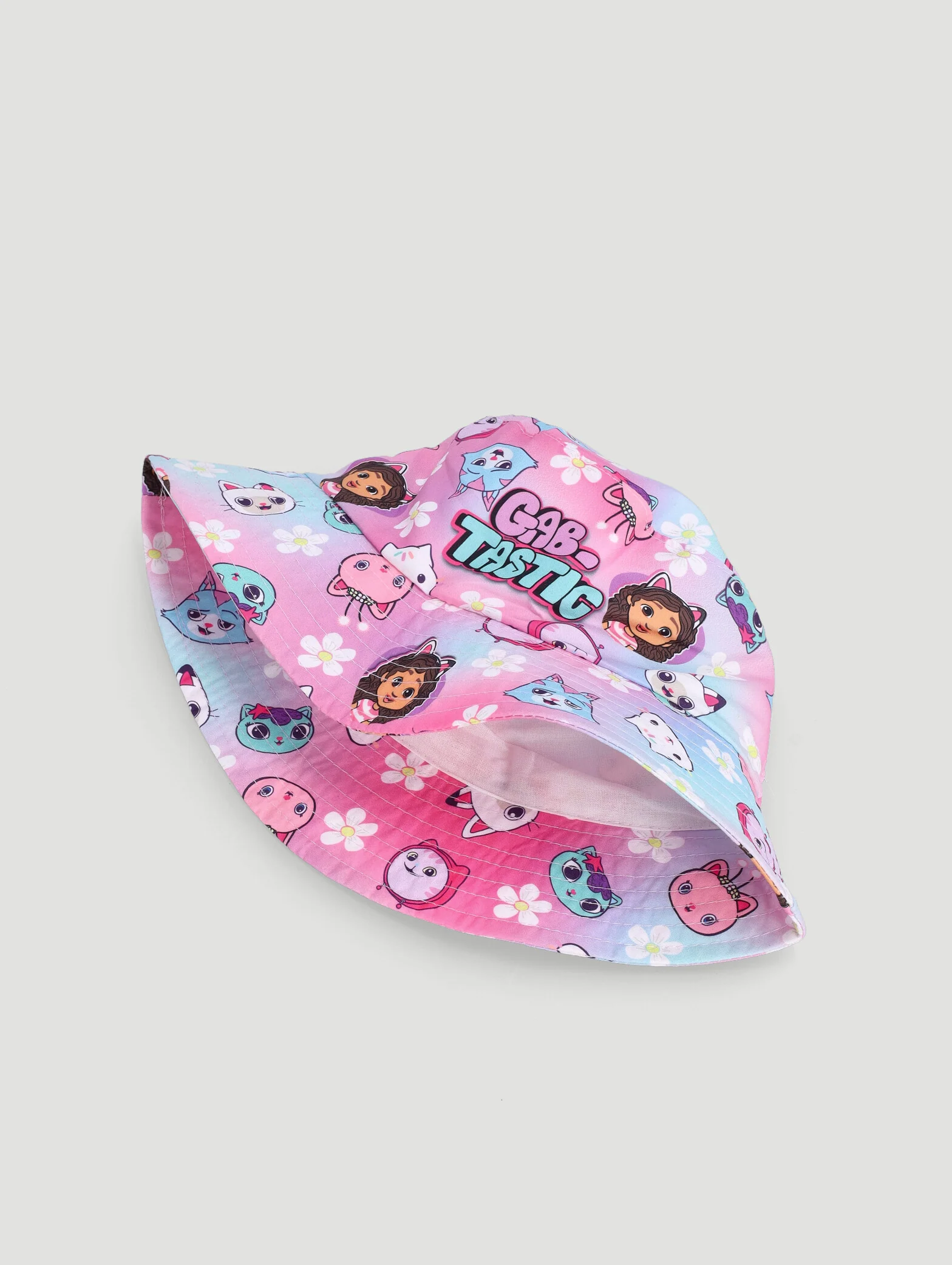 Pre-Girls Gabby's Dollhouse Bucket Hat - Pink - Image 3