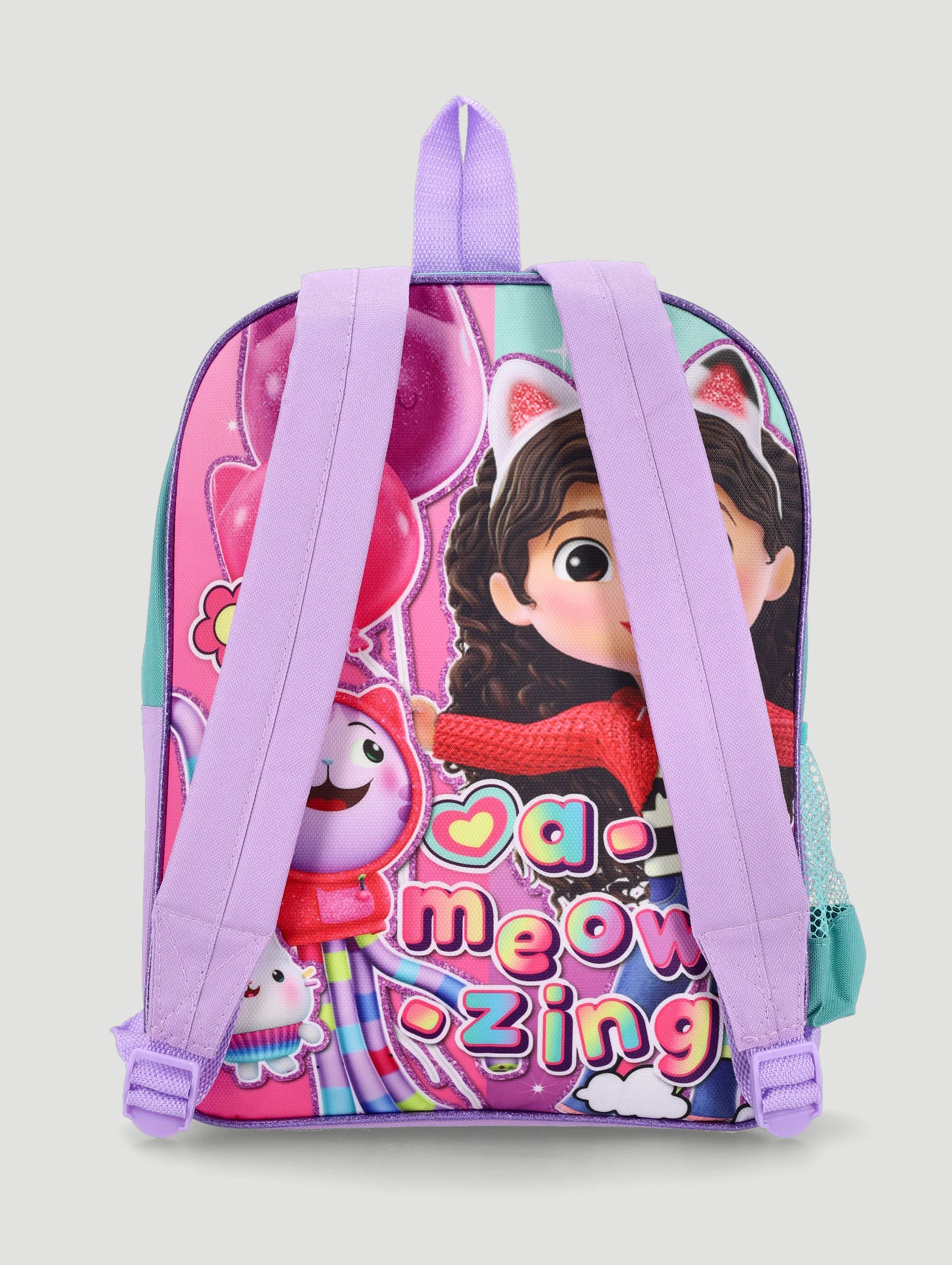 Pre-Girls Gabby'S Dollhouse Double Sided Bag - Lilac - Image 2