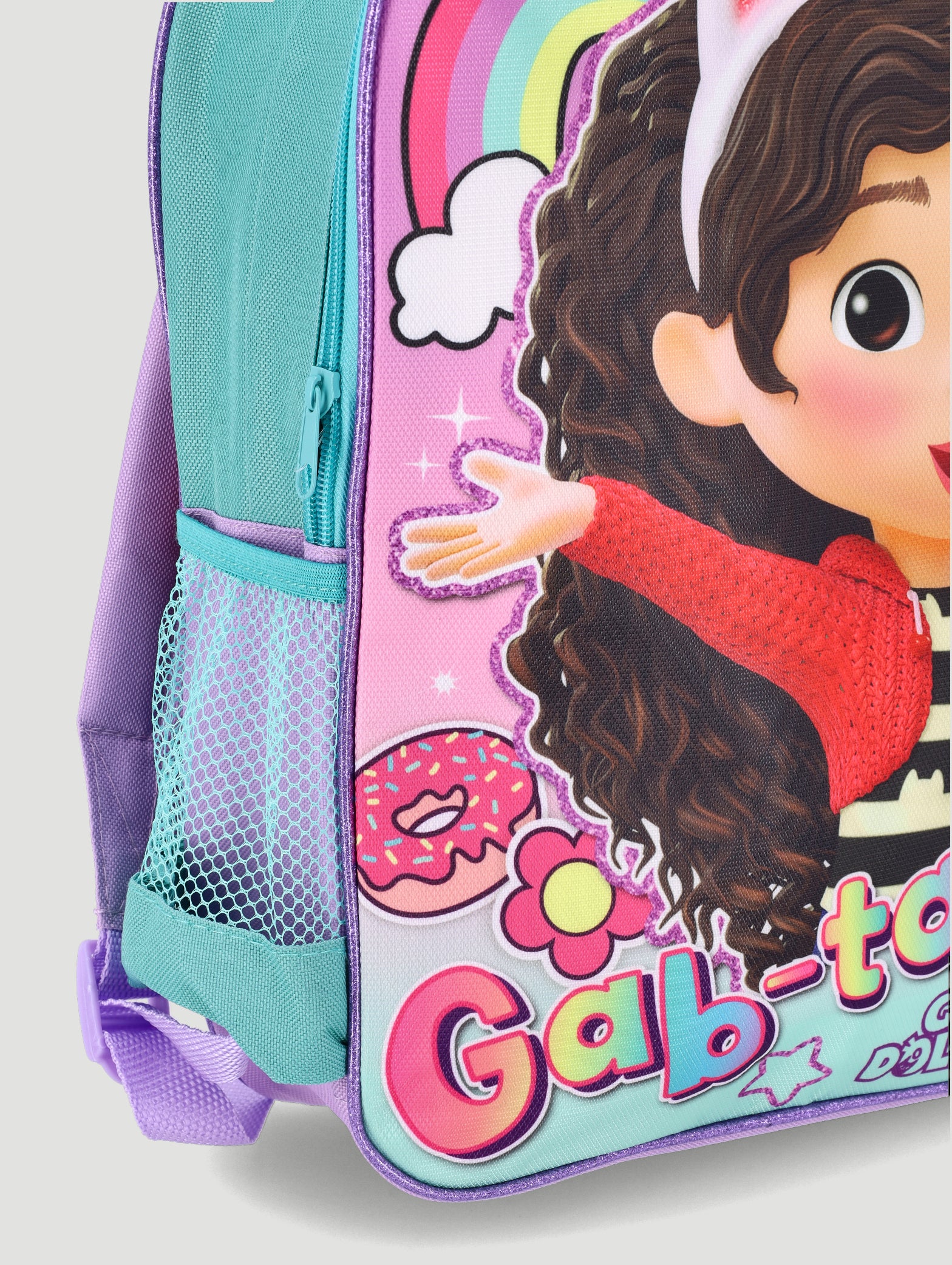 Pre-Girls Gabby'S Dollhouse Double Sided Bag - Lilac - Image 3