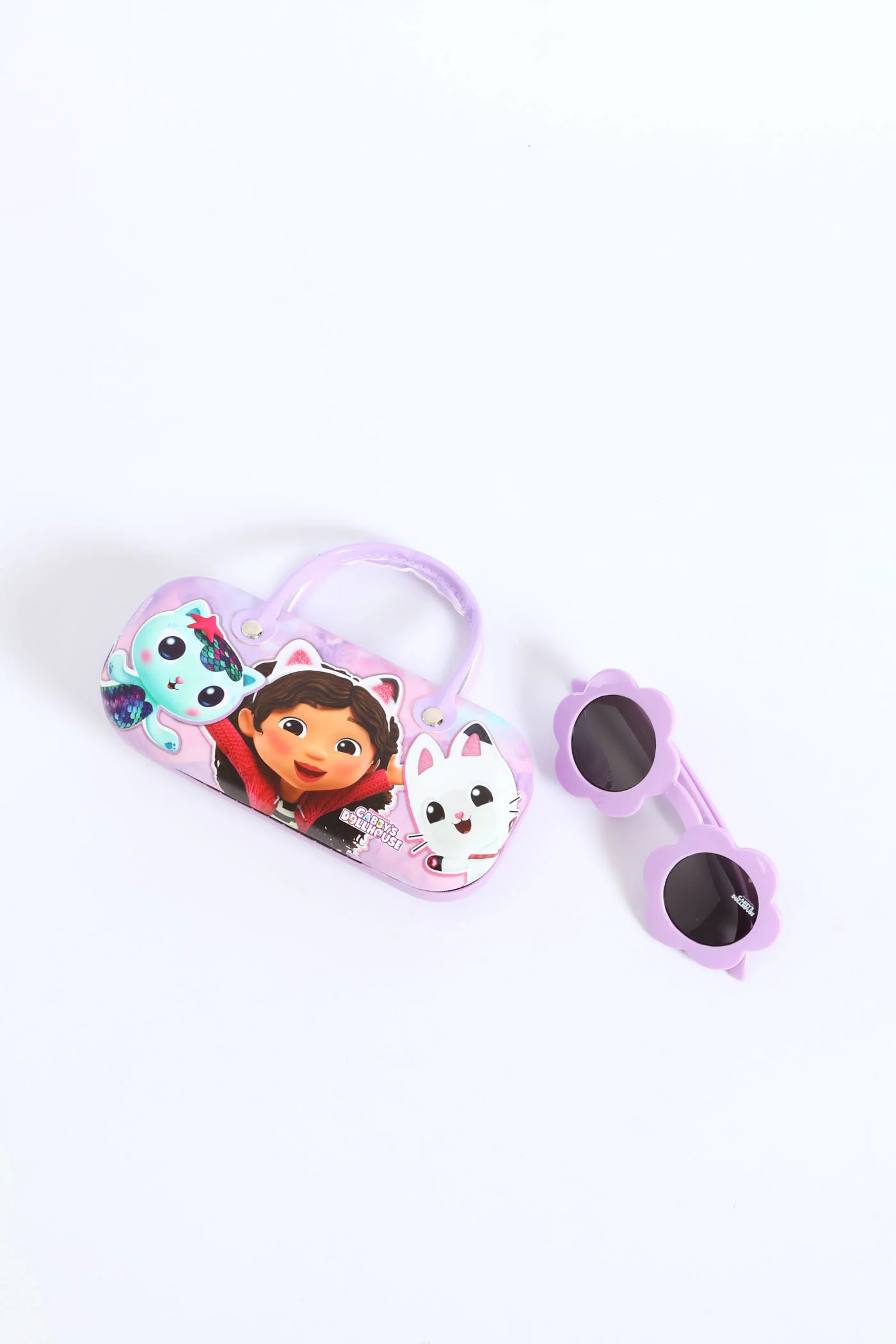 Pre-Girls Gabby's Dollhouse Sunnies & Case Set - Lilac - Image 2