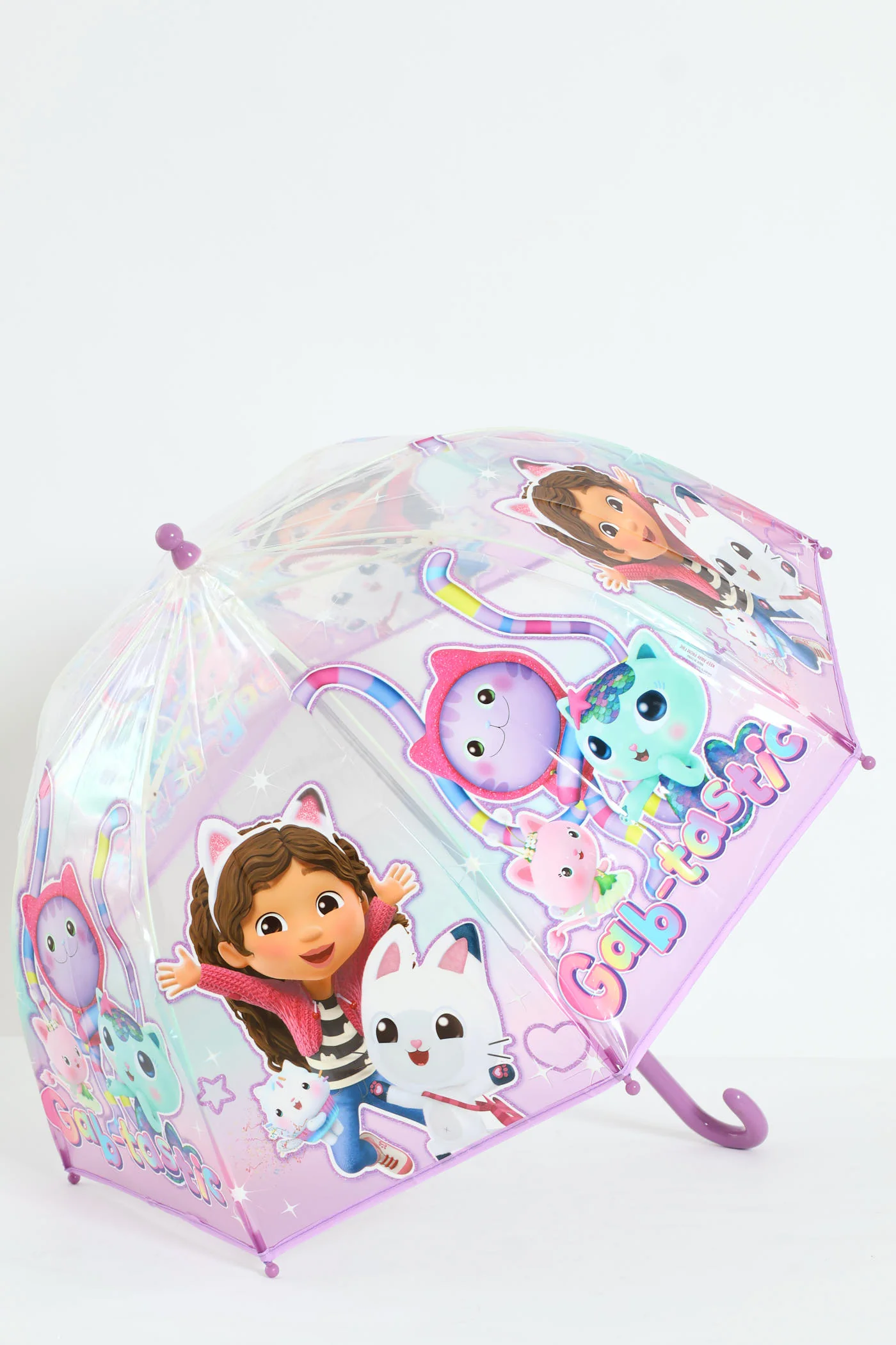 Pre-Girls Gabby'S Dollhouse Umbrella - Lilac - Image 2
