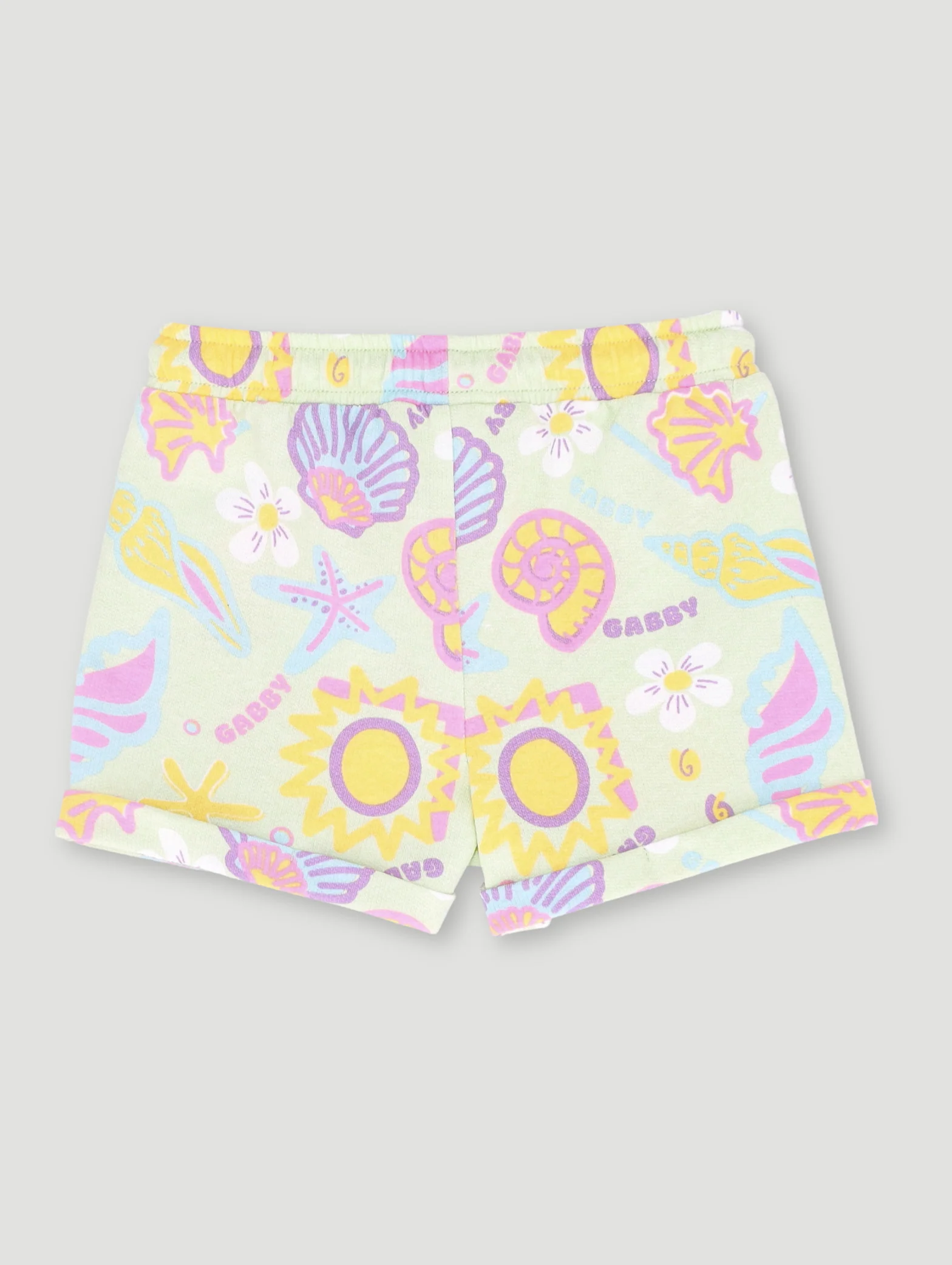 Pre-Girls Gaby Print Short - Multi - Image 2