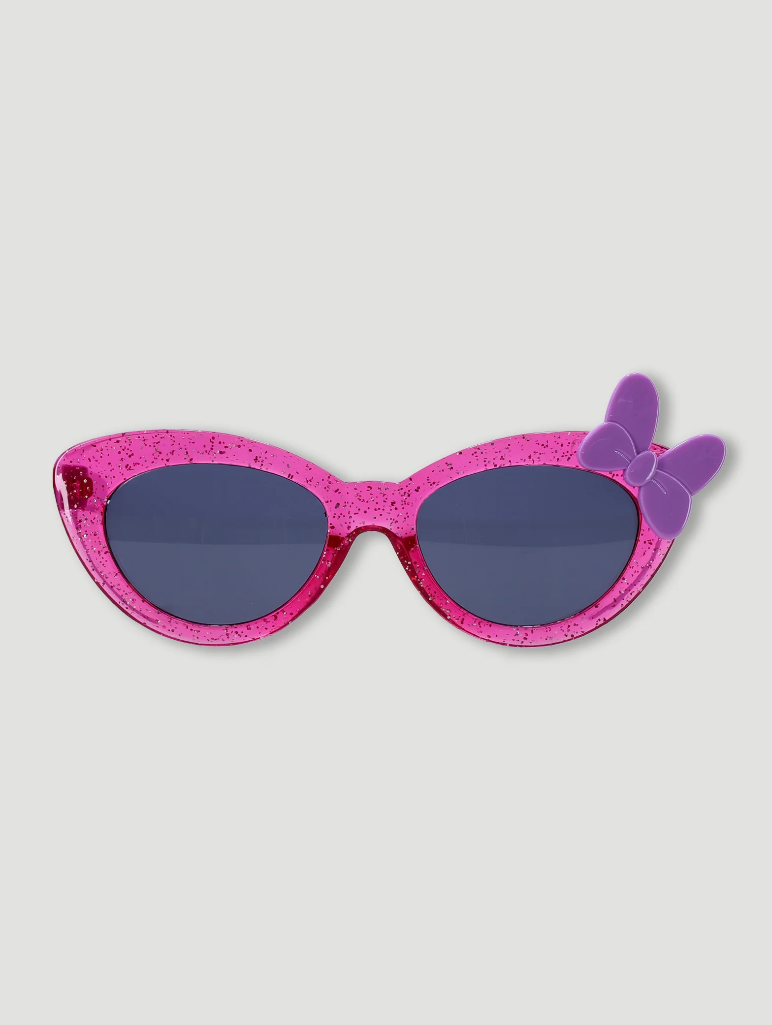 Pre-Girls Glitter Bow Cateye Sunnies - Purple - Image 2