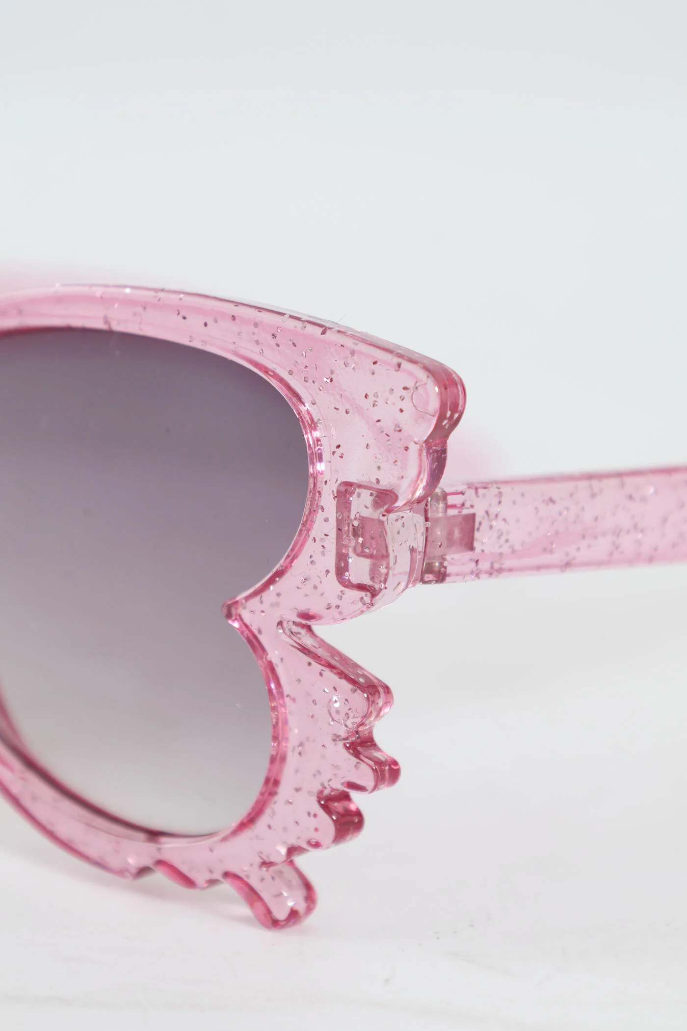 Pre-Girls Glitter Butterfly Cateye Sunnies - Pink - Image 2