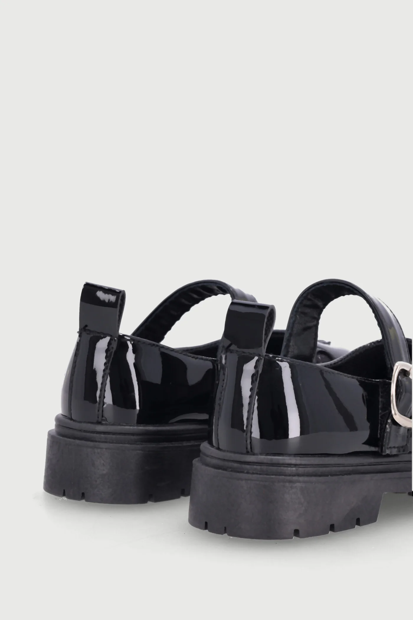 Pre-Girls Heart Maryjane Shoe - Black - Image 5