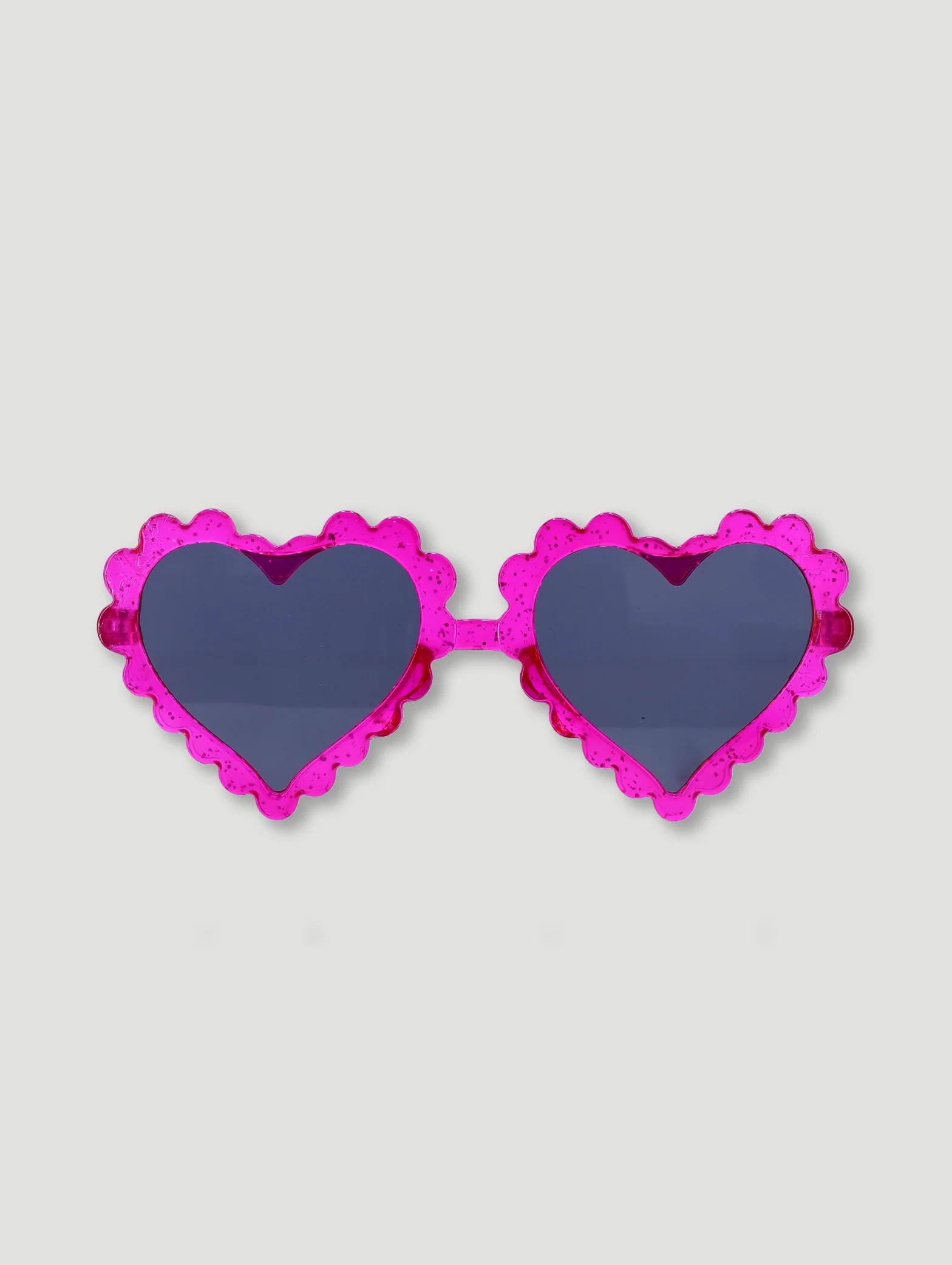 Pre-Girls Heart Shaped Glitter Sunnies - Pink - Image 2