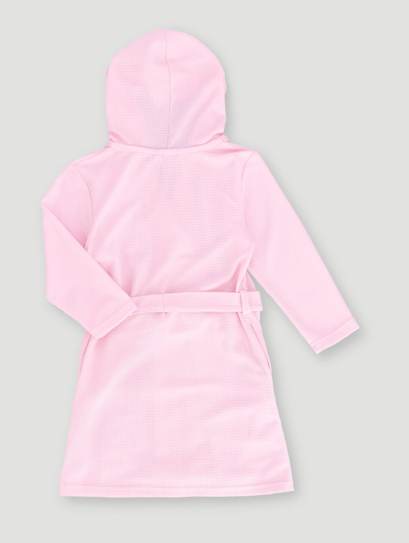 Pre-Girls Heart Waffle Gown - Pink - Image 2