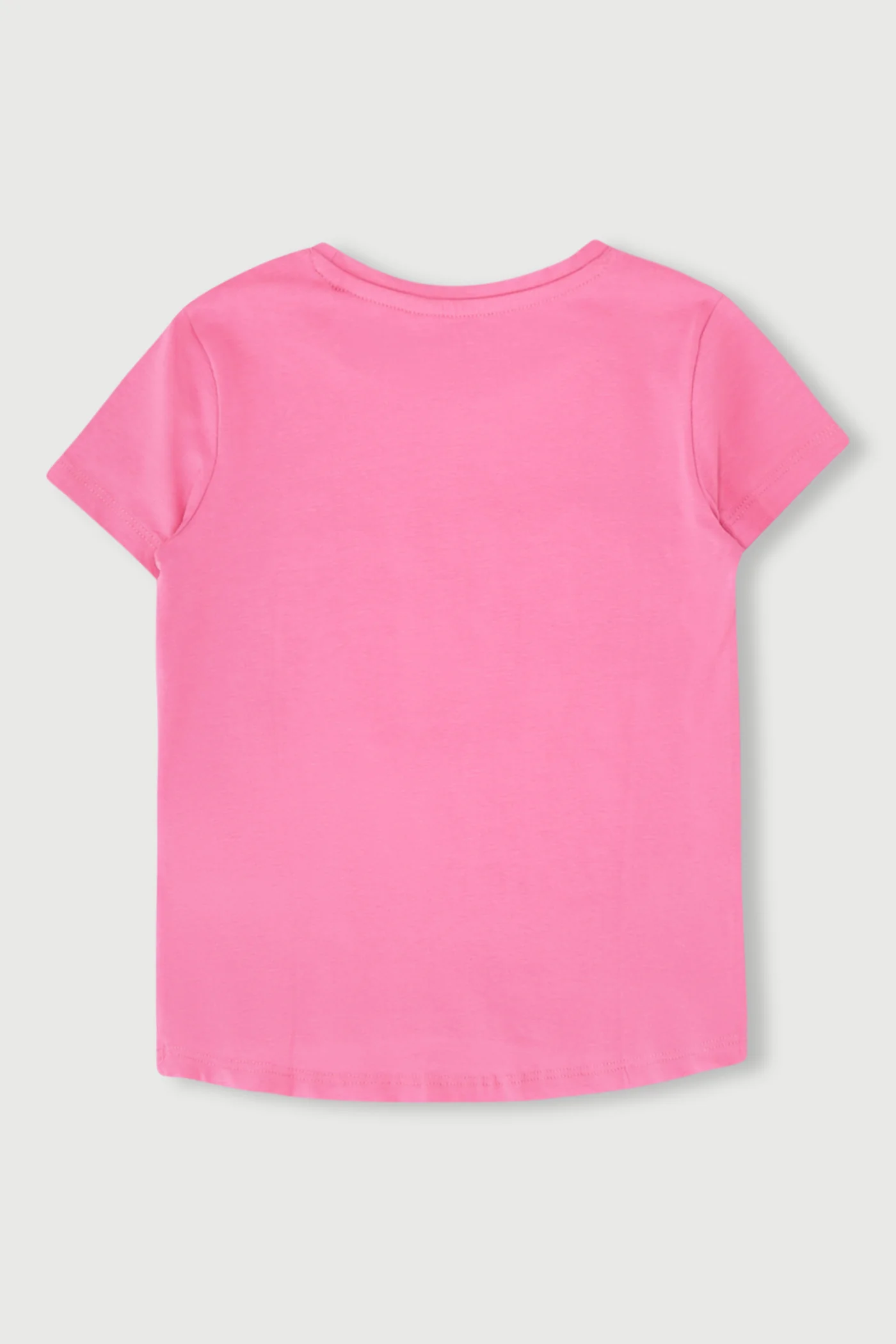Pre-Girls High Low T-Shirt - Pink - Image 2