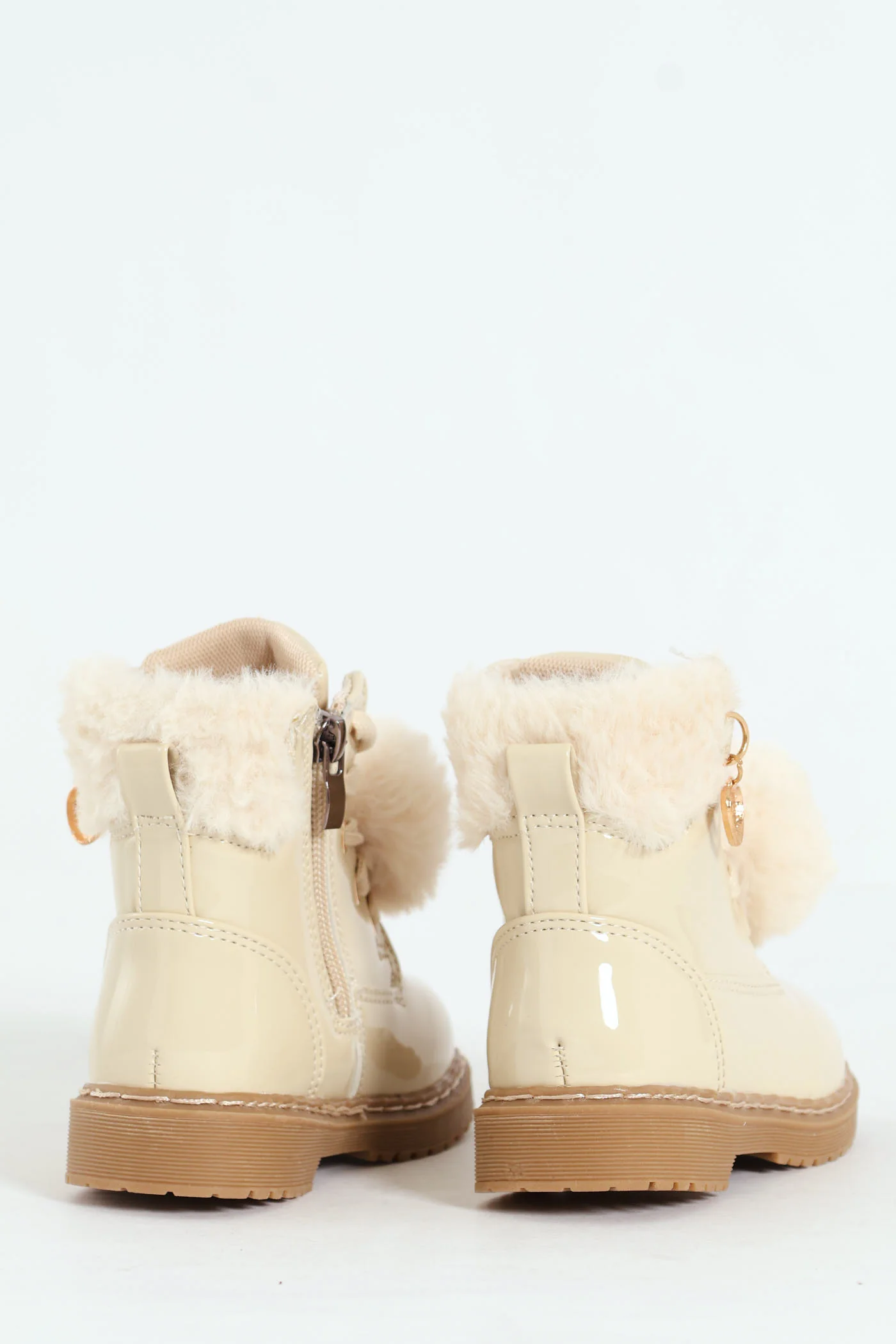 Pre-Girls Hiker Boot - Cream - Image 2
