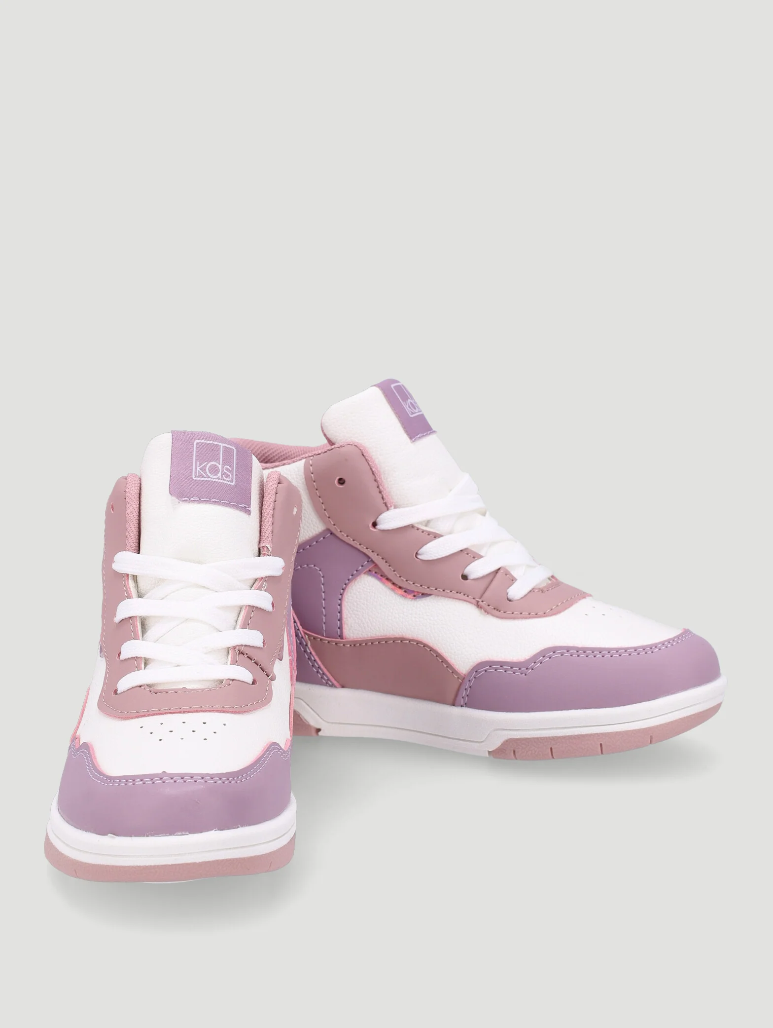 Pre-Girls High-Top Sneaker - Lilac - Image 3