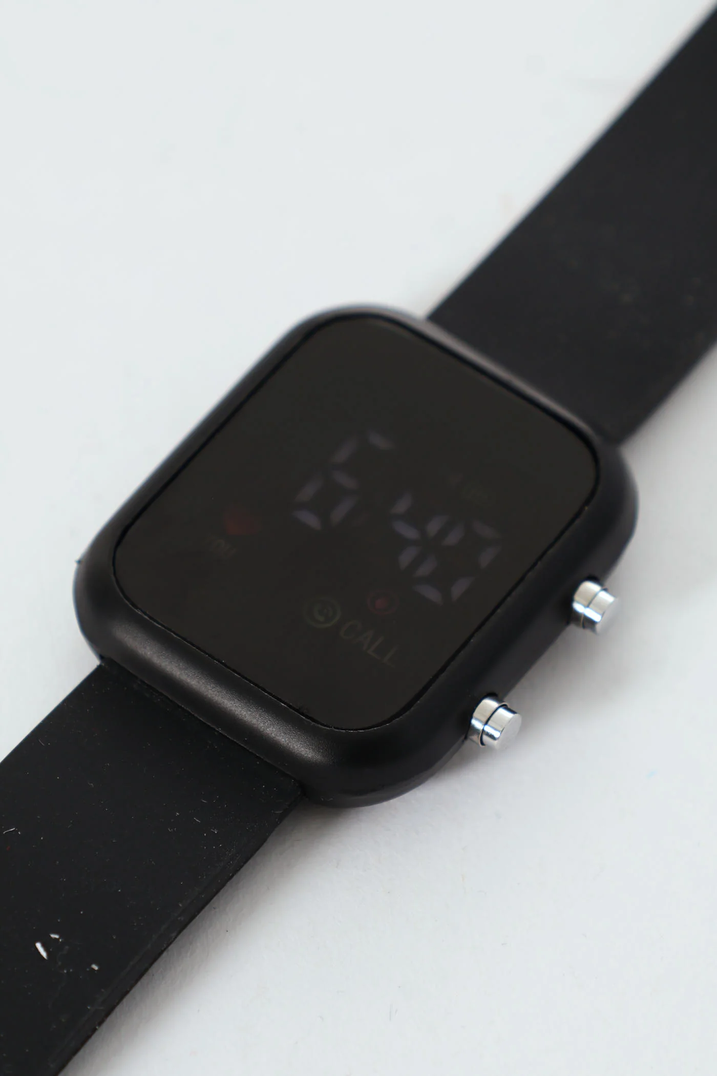 Pre-Girls Led Rectangle Watch - Black - Image 2