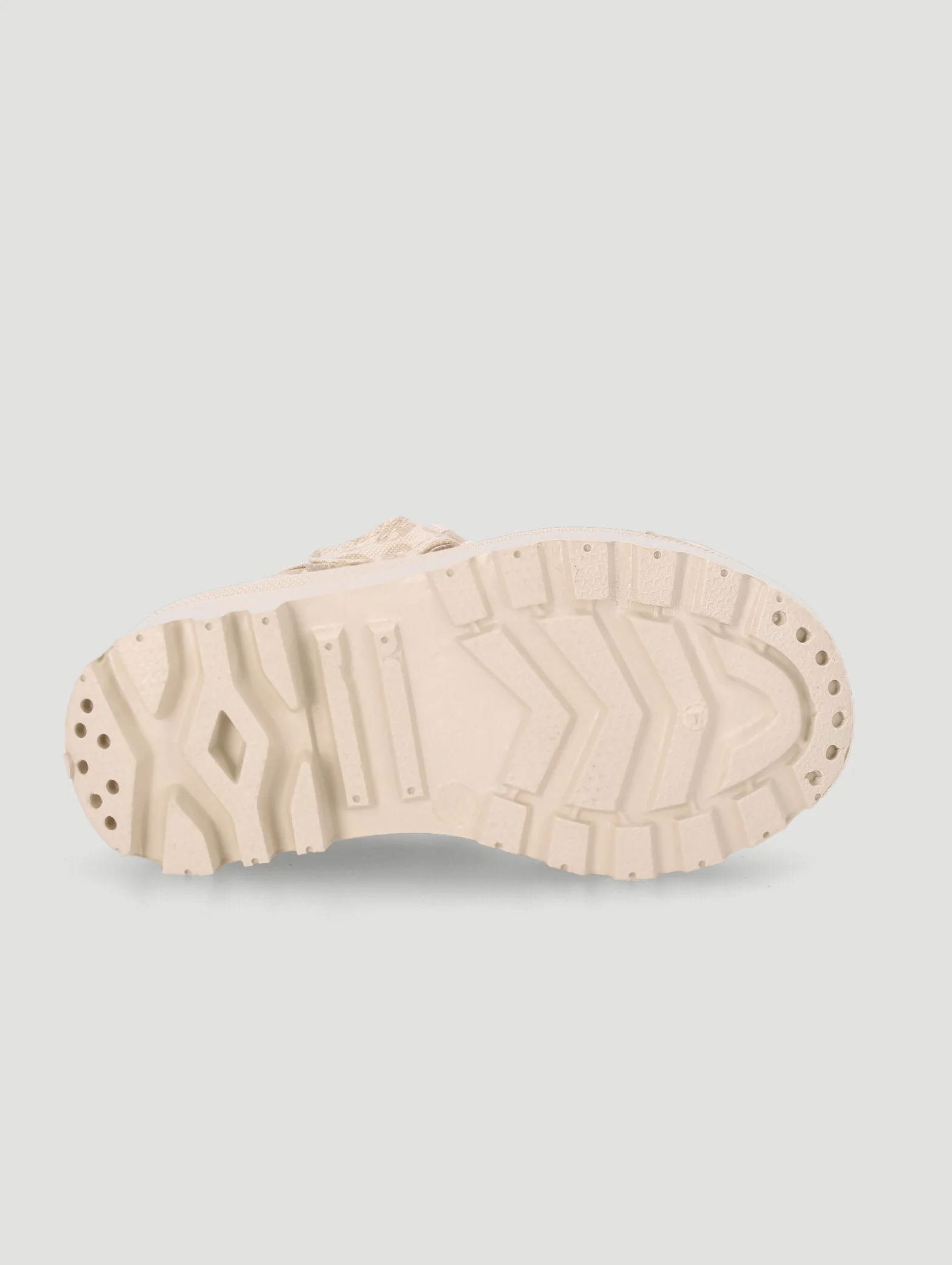 Pre-Girls Leopard T-Bar Pump - Cream - Image 4