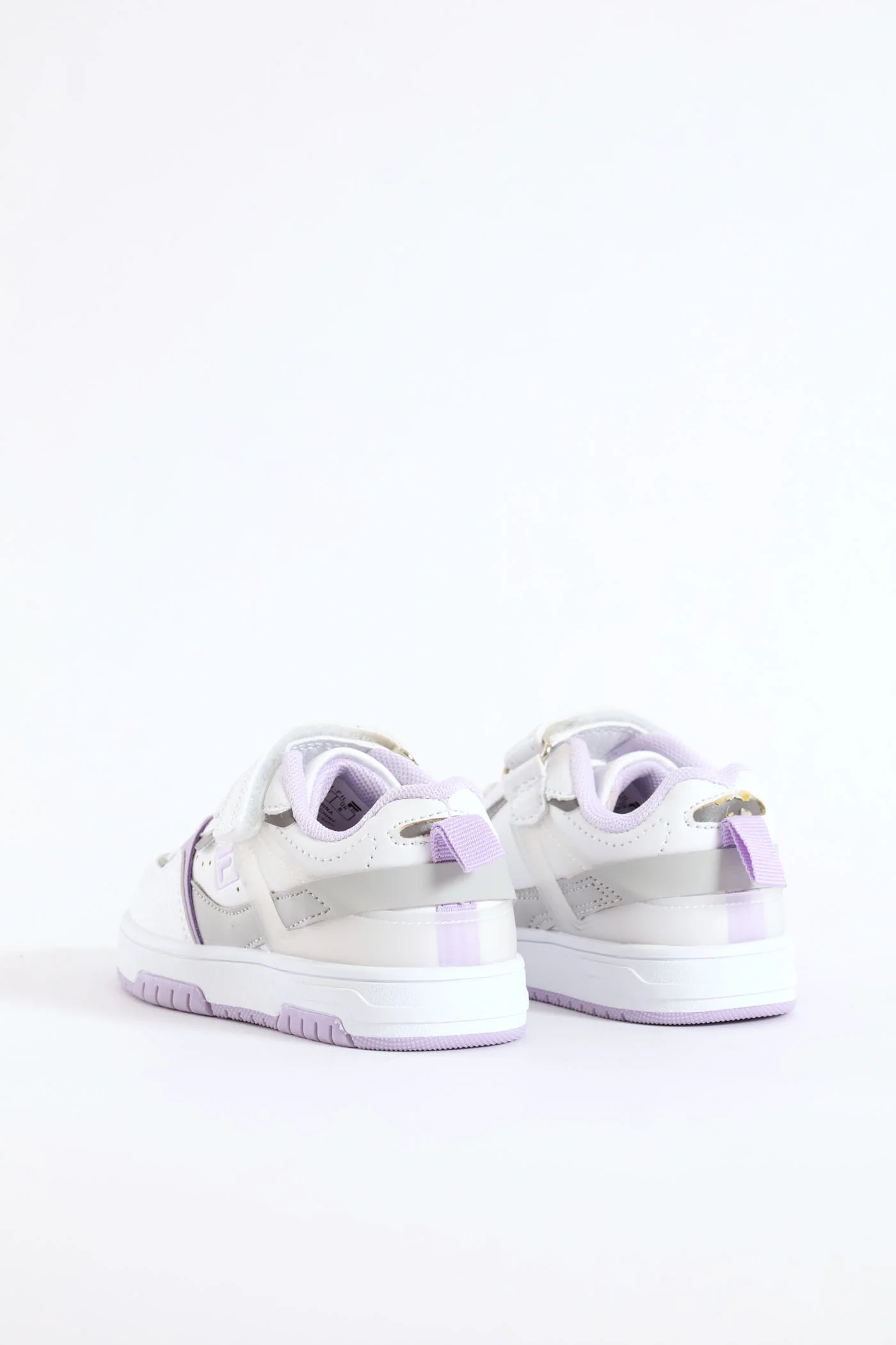 Pre-Girls Lilo Sneaker - White/Lilac - Image 2